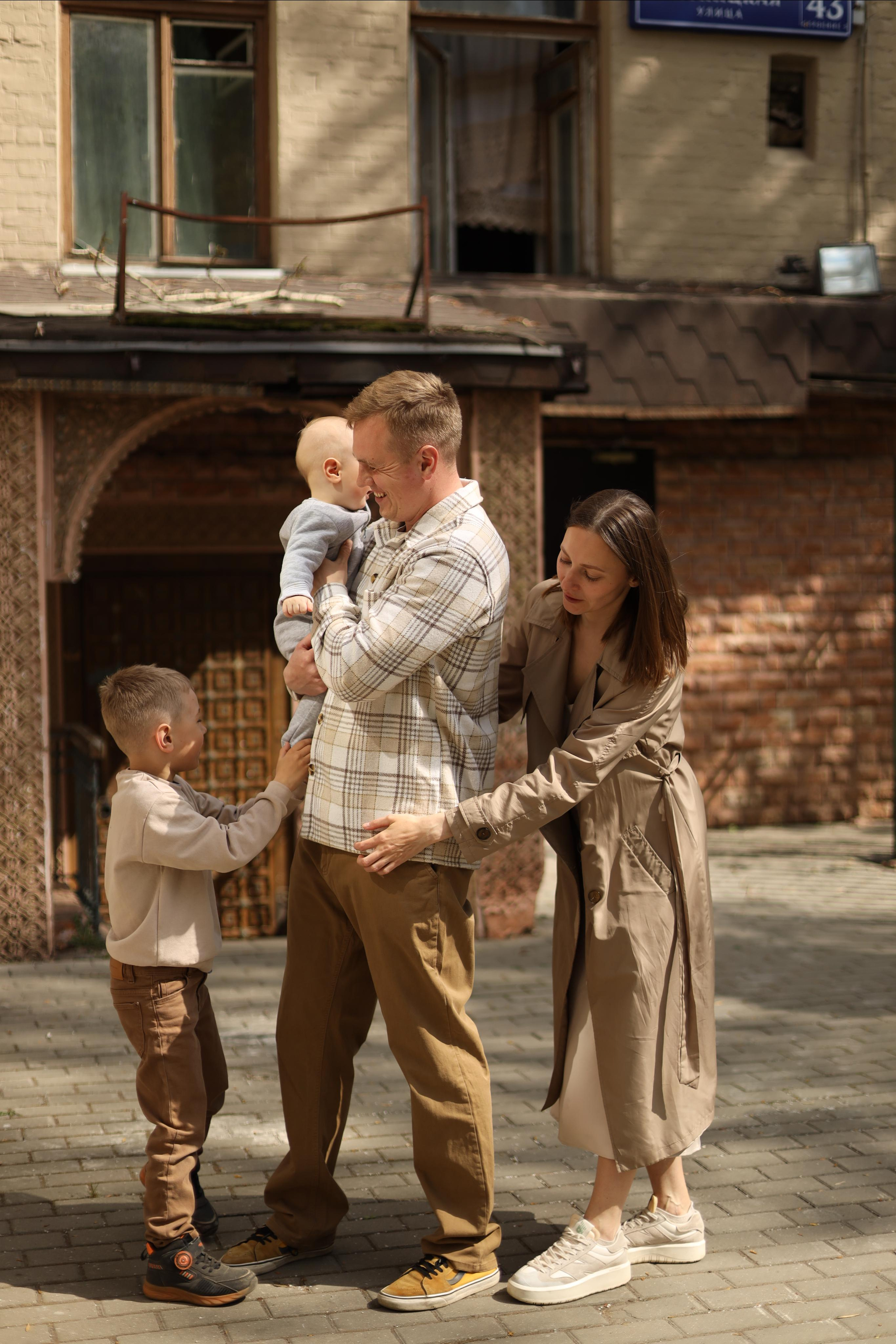 Красивая семья Кати. Фотограф в г. Москве Армина Карапетян