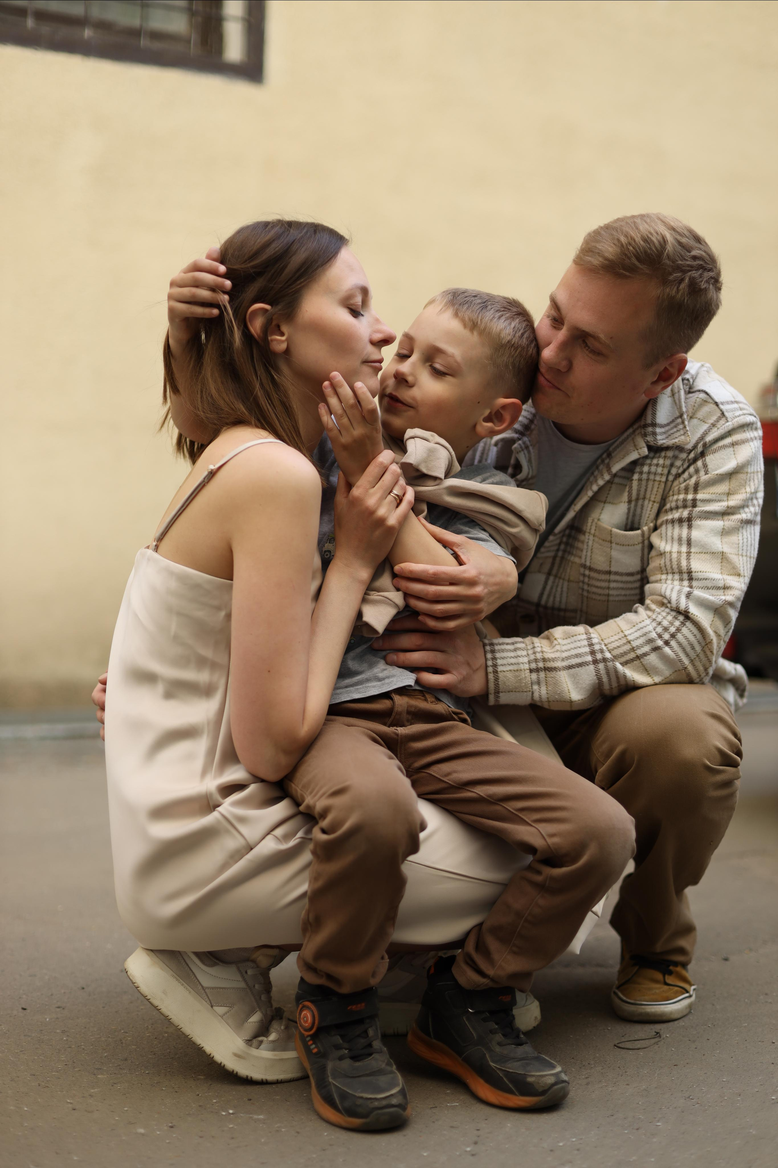 Красивая семья Кати. Фотограф в г. Москве Армина Карапетян