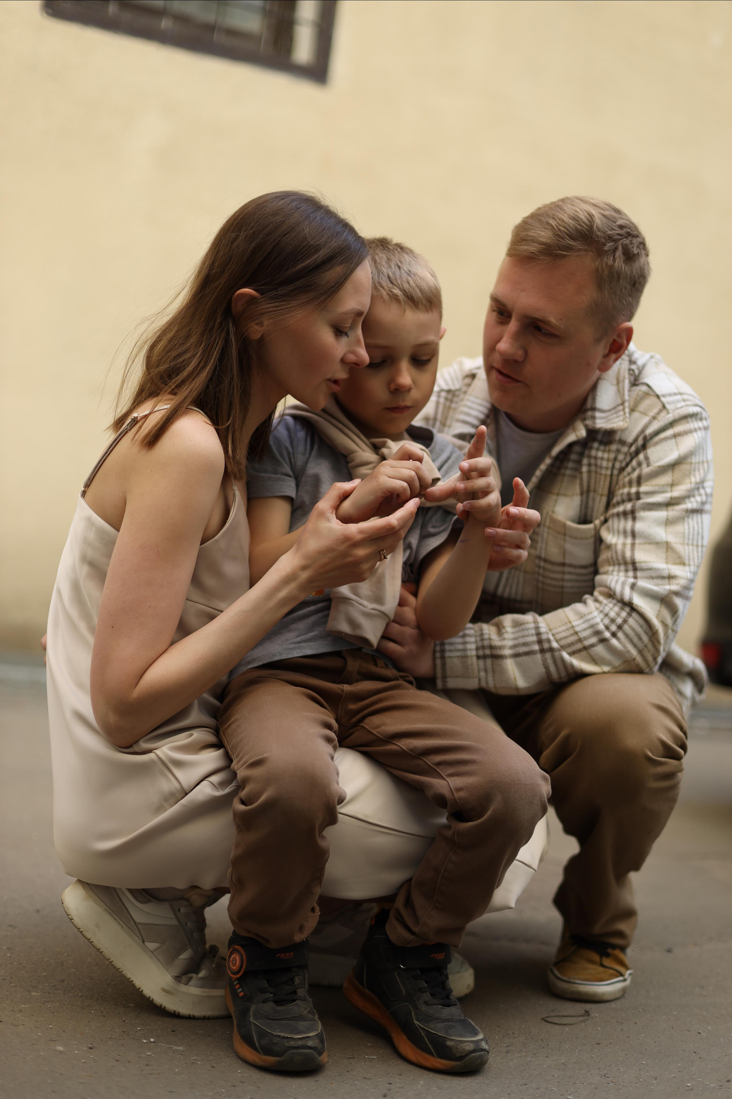 Красивая семья Кати. Фотограф в г. Москве Армина Карапетян