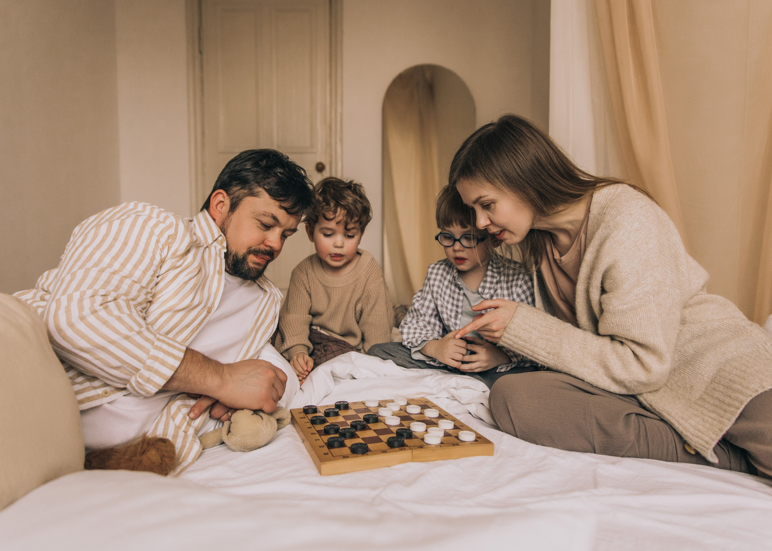 Маша, Игорь, Лева и Матвей. Семейный фотограф В Москве Александра Дейкун
