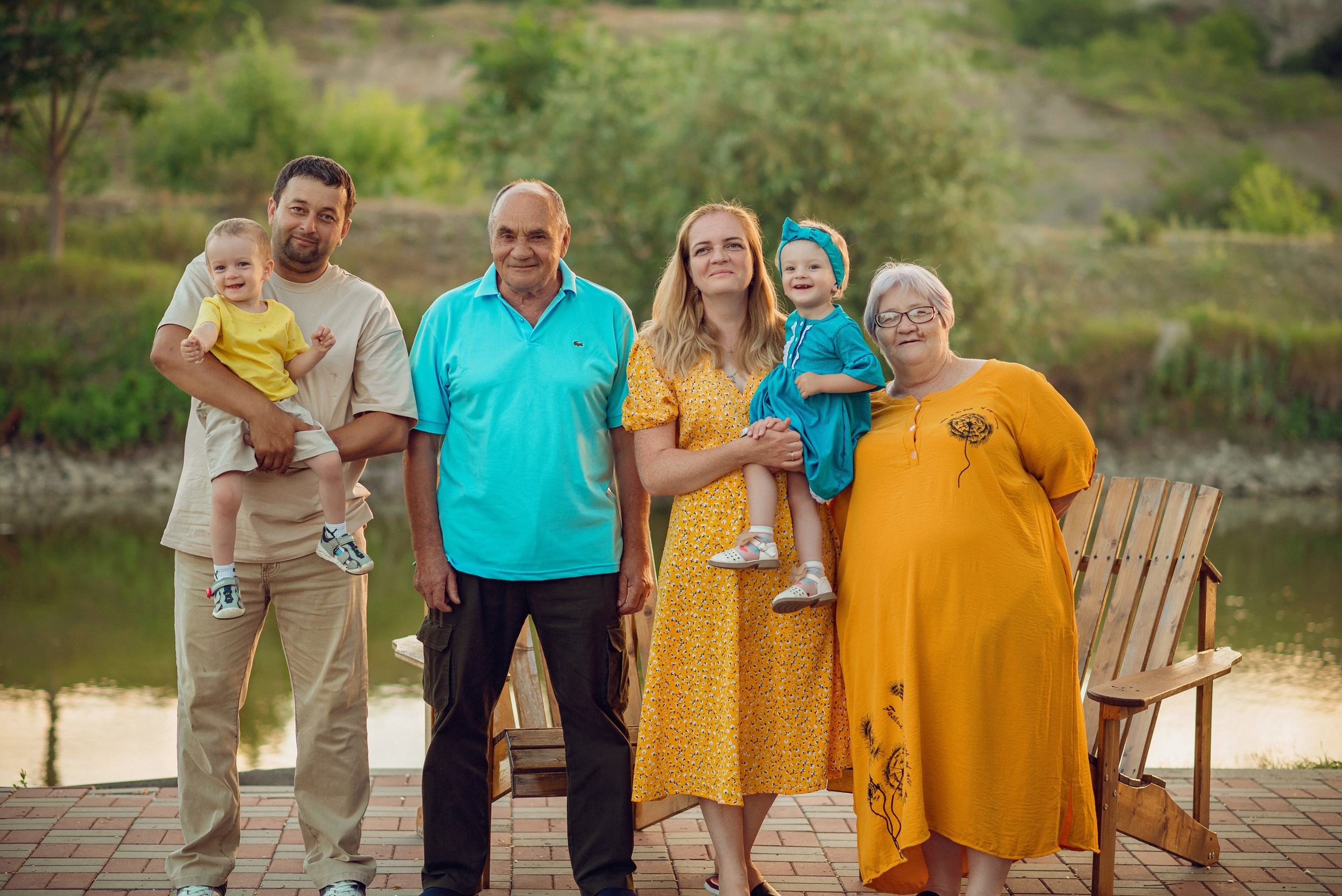 Большая семья. Семейный фотограф в Краснодаре