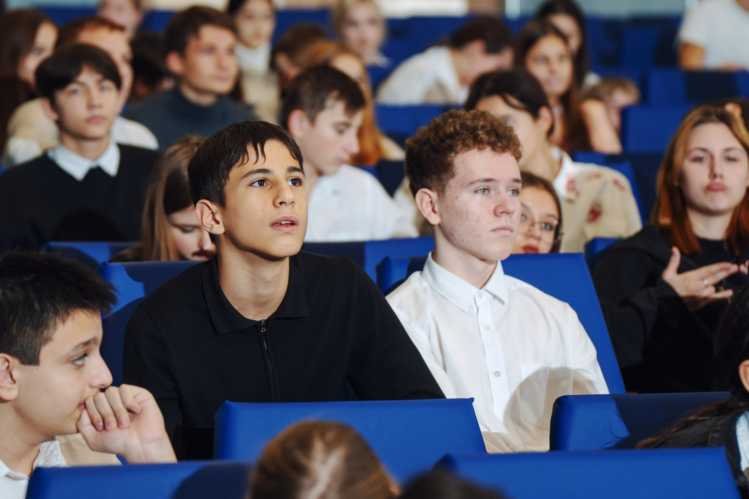 Лекция по киберспорту в школе № 2, п. Энем