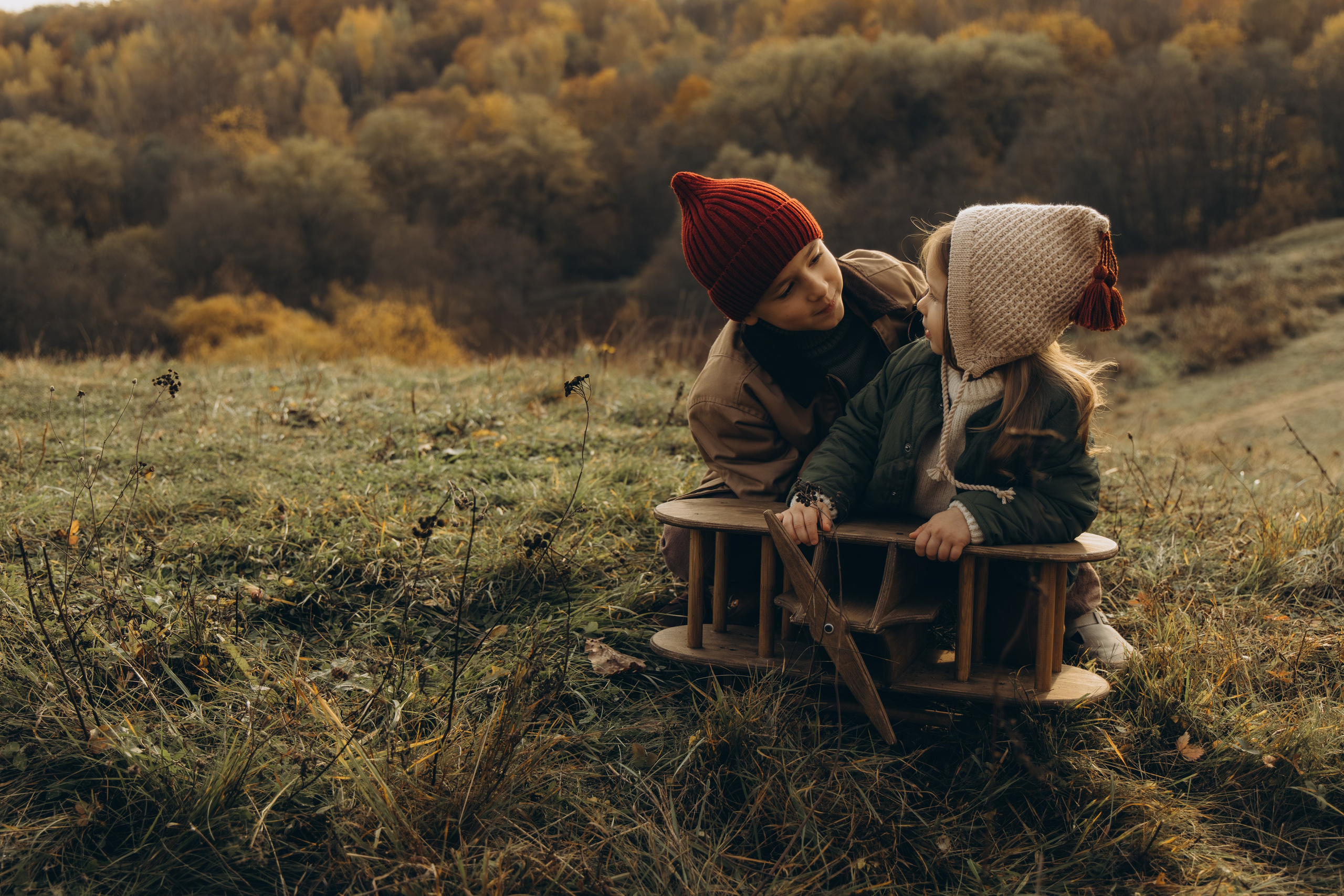 Теплая осенняя история. Семейный фотограф в Москве Лоншакова Кристина
