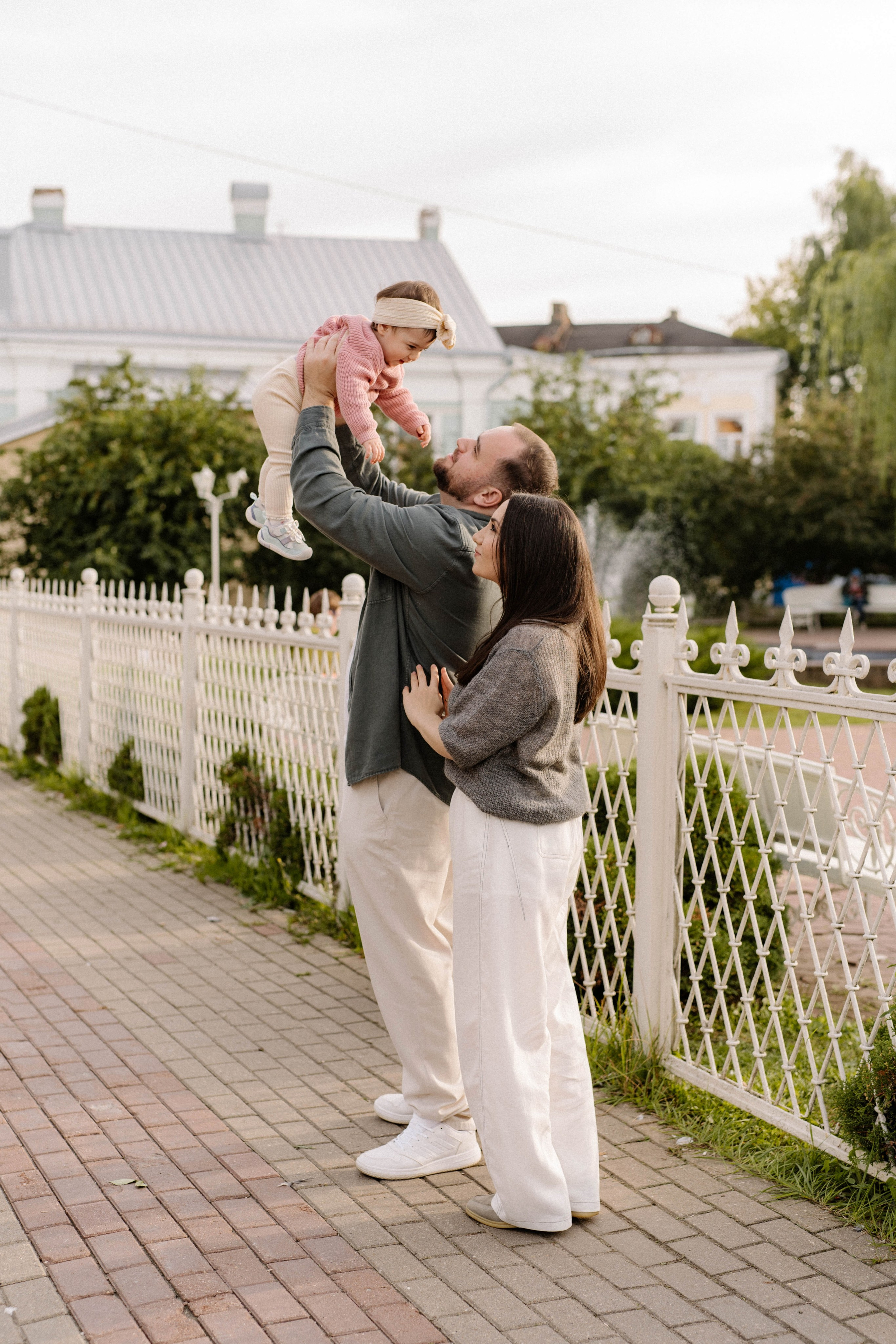 Николай, Ирина и Ева. Свадебный и семейный фотограф в Калуге Анна Киреева