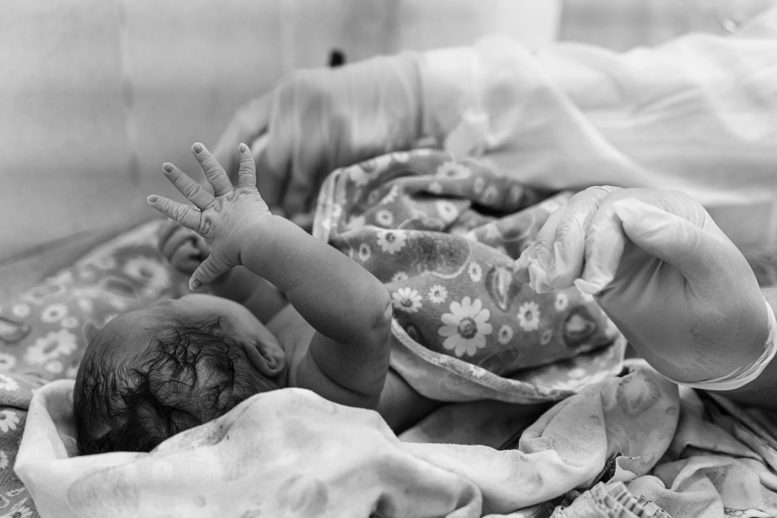 Фотосессия новорожденной. Фотограф Ким Наталья в Красноярске