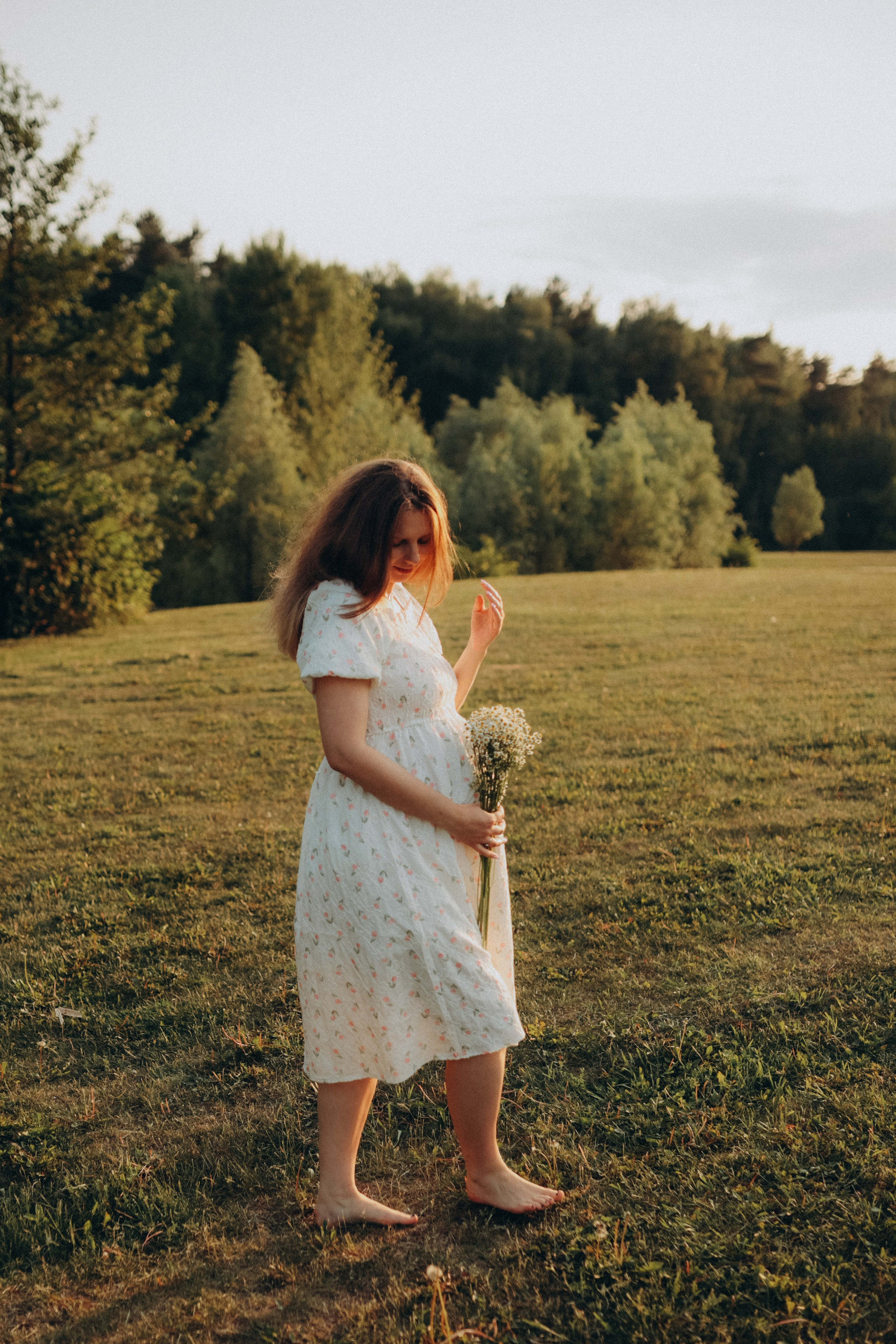 Беременная съемка в парке. Семейный фотограф в Москве и Люберцах Юлия Гуськова