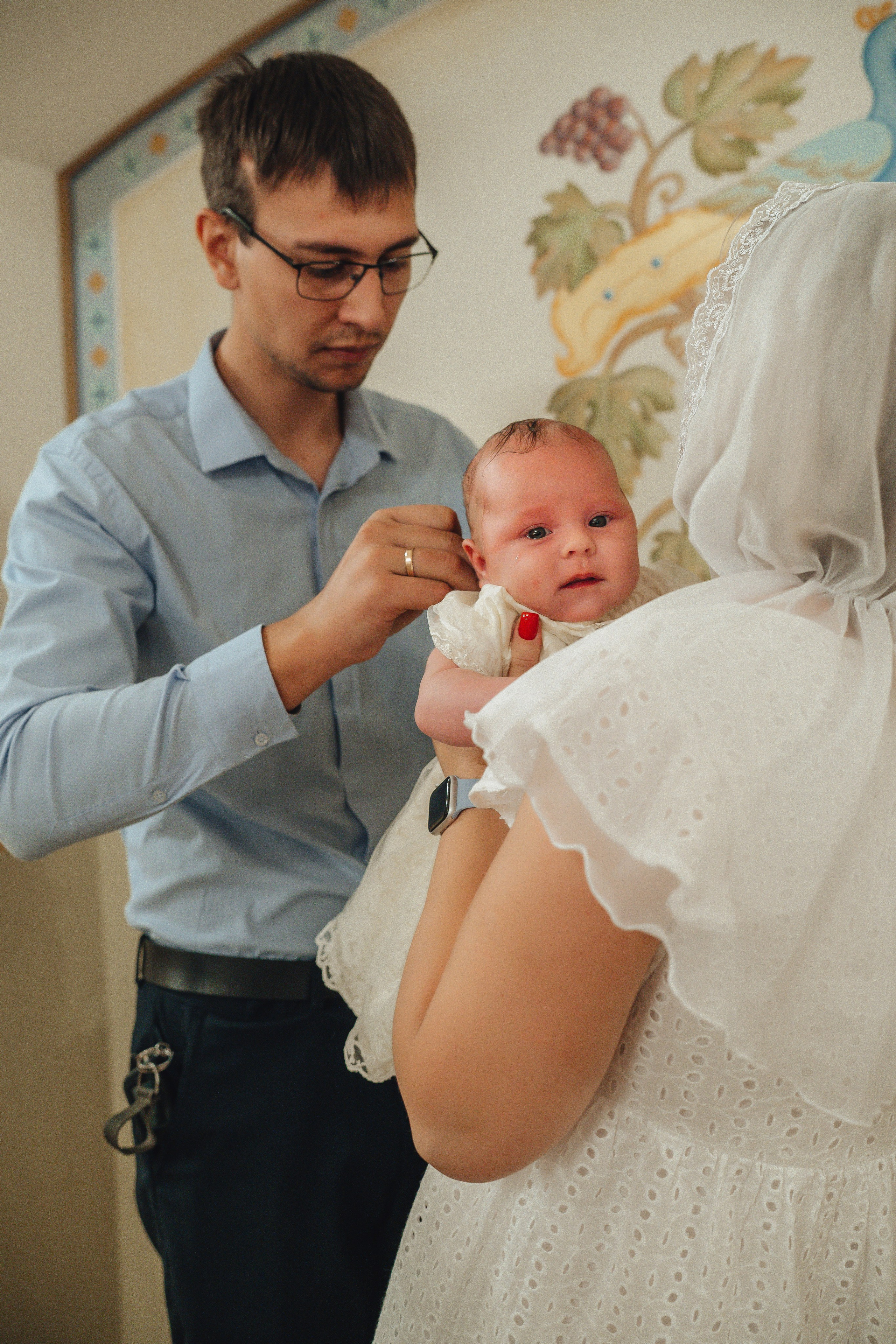 Крещение Ксении. Свадебный и семейный фотограф Пушкин Царское Село СПБ Питер Санкт-Петербург и Рязань Ольга Козлова