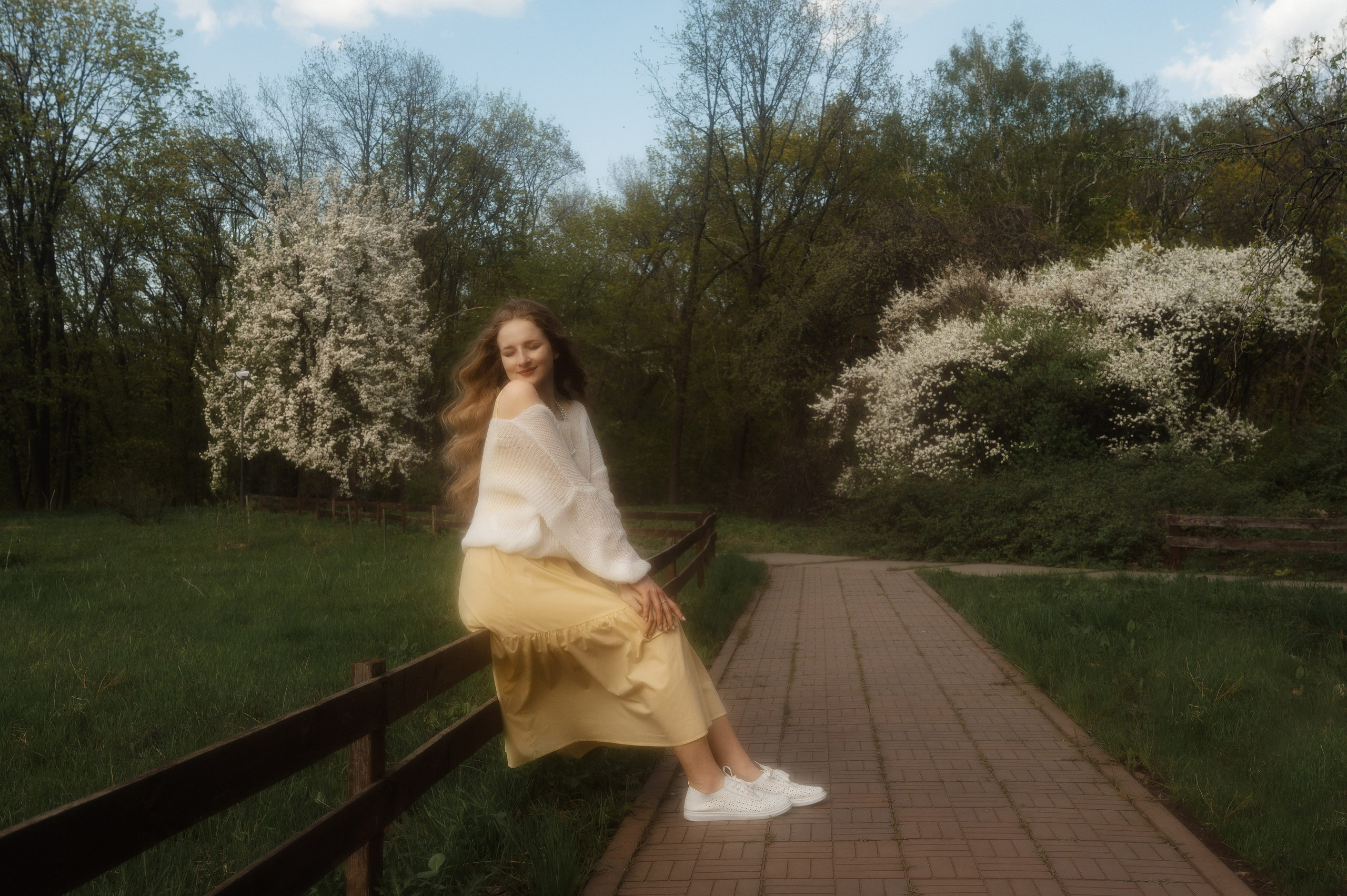 Цветущий сад. Семейный и свадебный фотограф в Самаре
