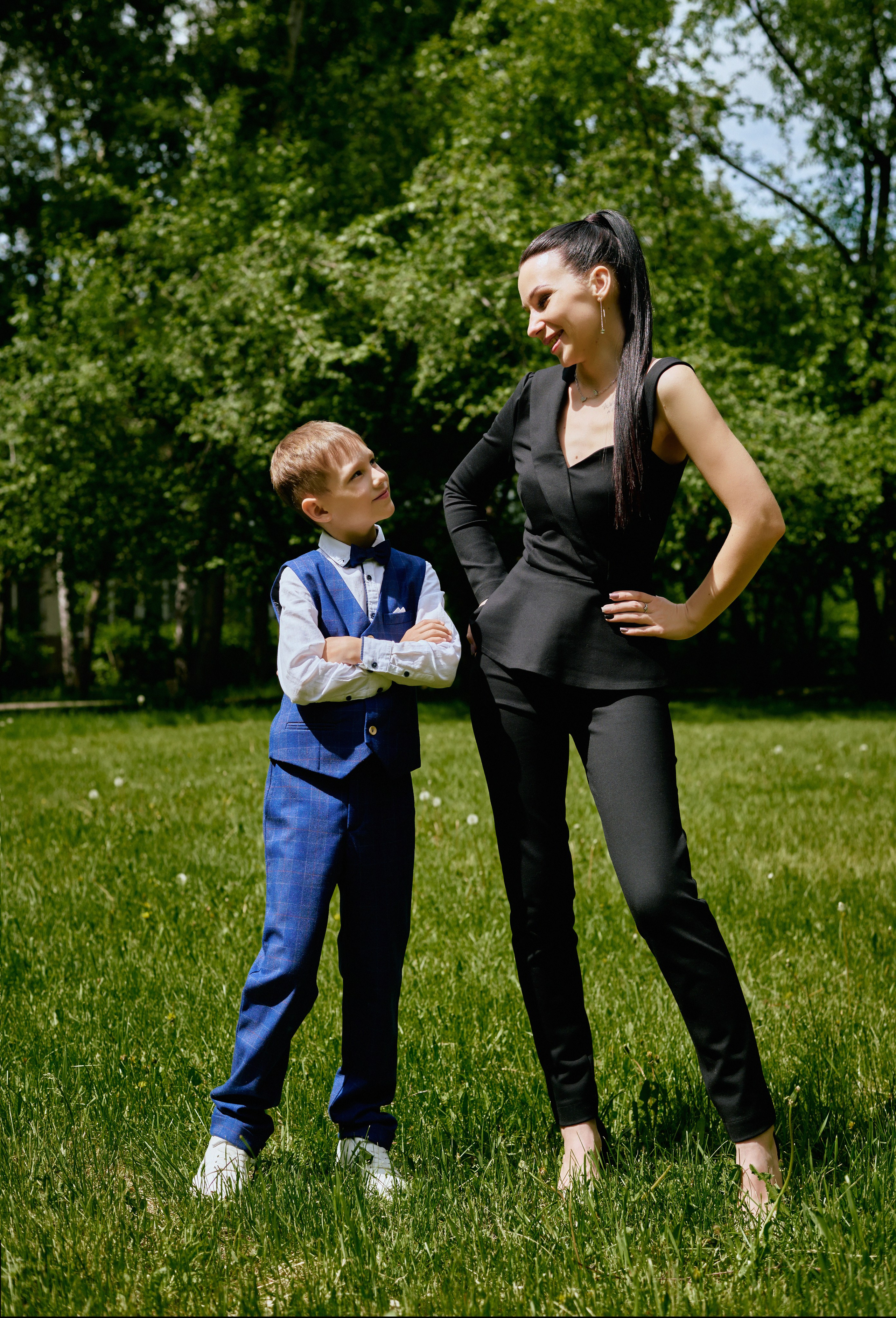 Мама и сын. Фотограф Барнаул Софья Бояринова