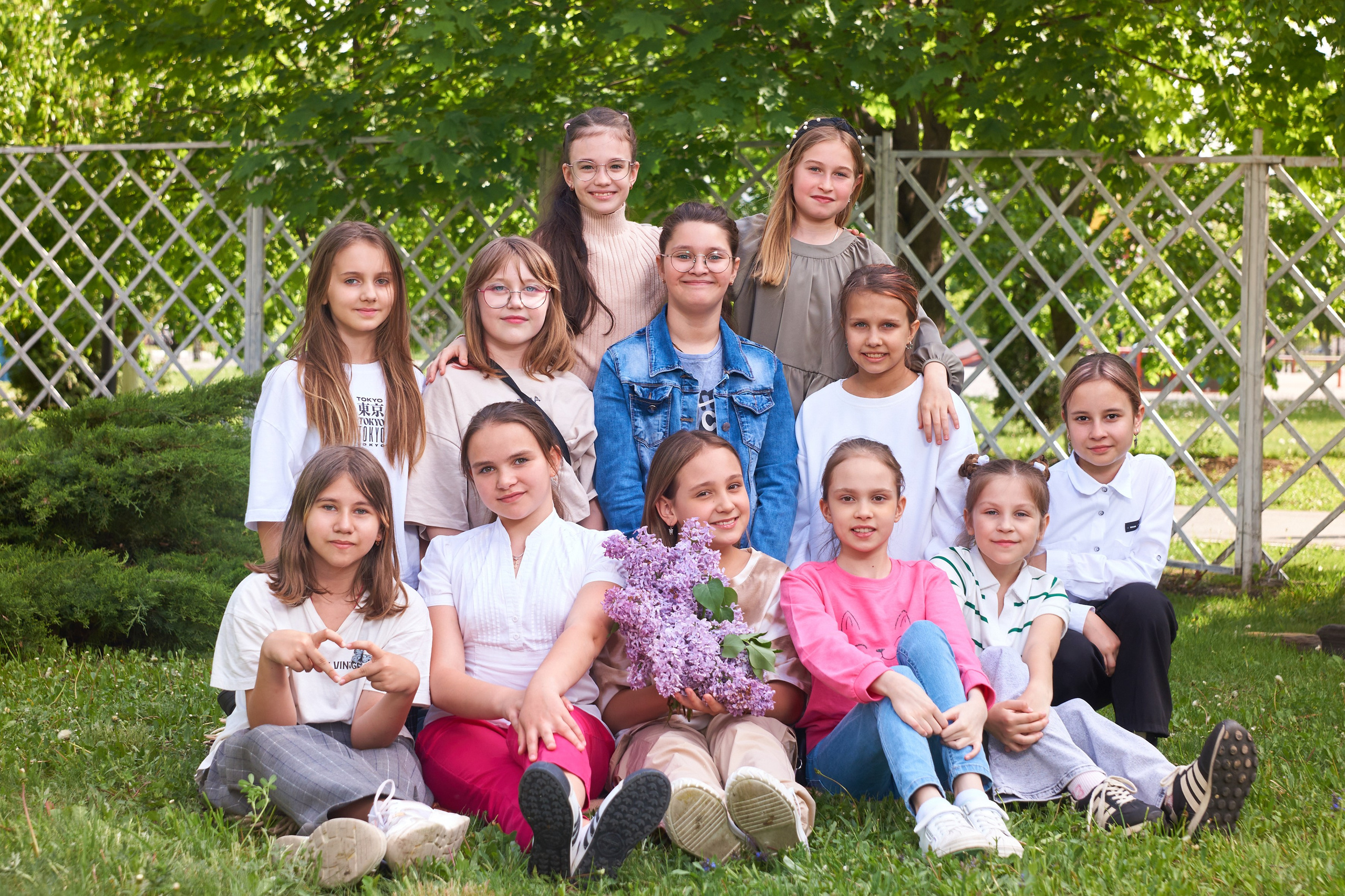 Съёмка в парке весной. 4 класс. 2024. Childrenfoto.ru