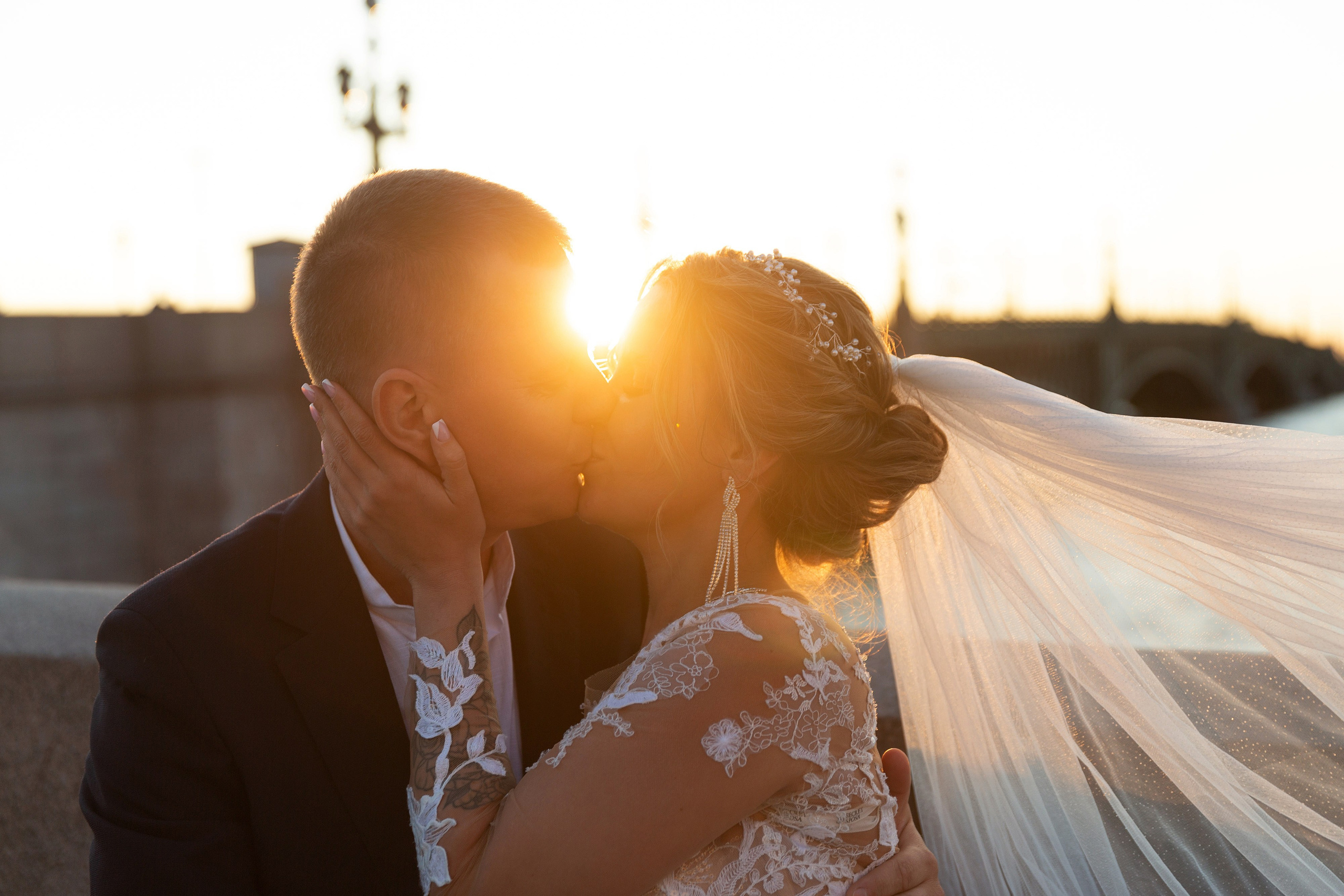 Свадебная съемка Юли и Юры. Свадебный и портретный фотограф в Санкт-Петербурге Надежда Чечулина