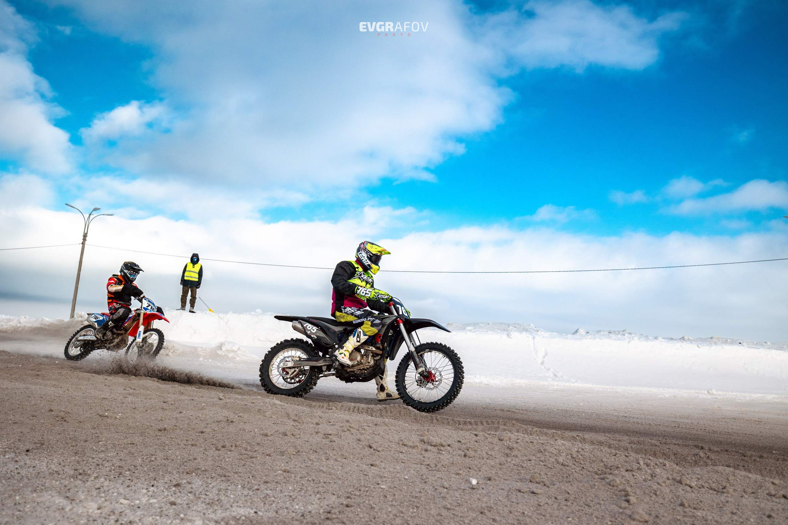 Открытый кубок Республики Татарстан по мотокроссу 3 этап. 4 февраля 2024 г. Фотограф Евграфов Александр