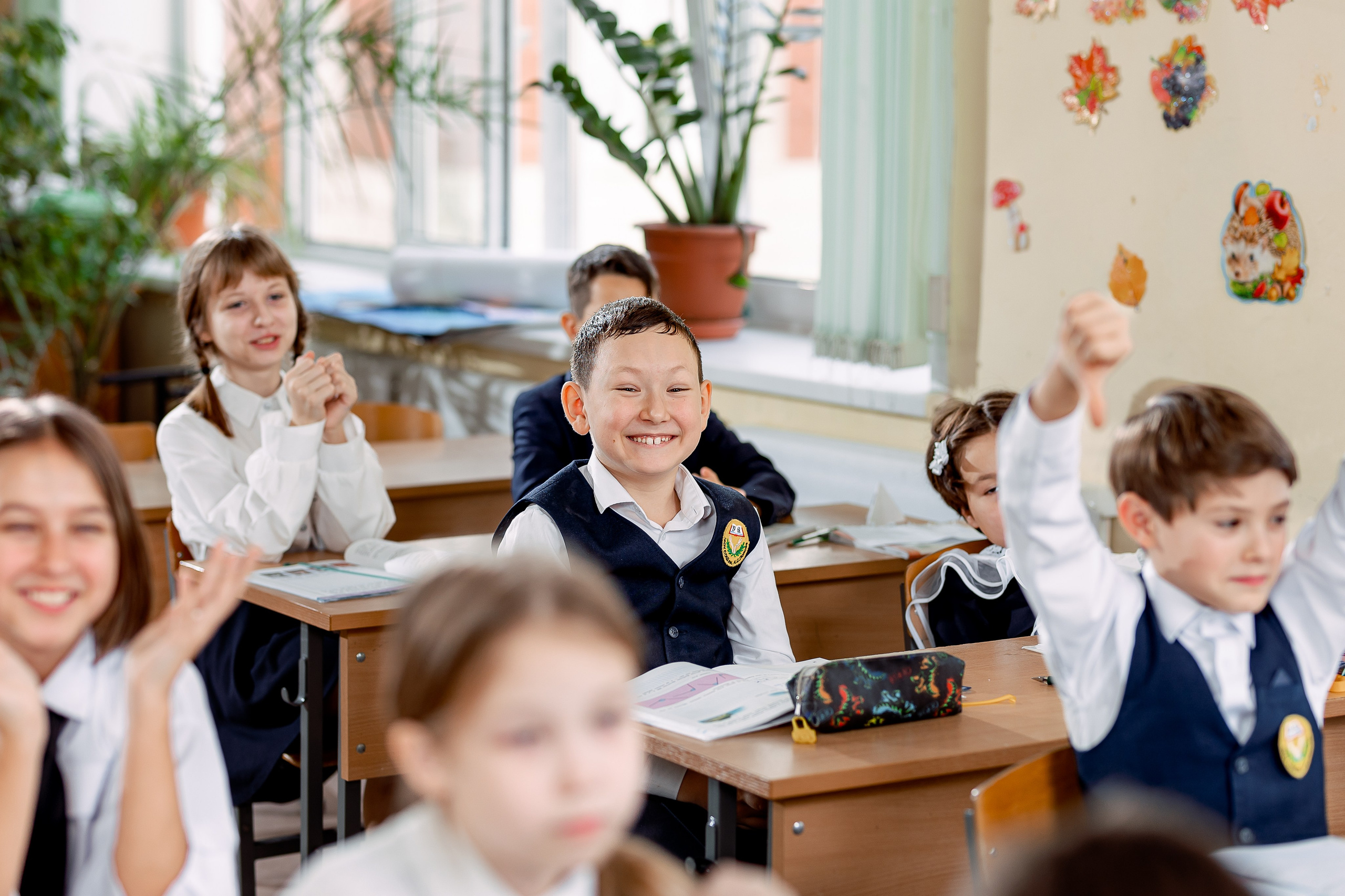Репортаж на уроках. Семейный и детский фотограф Комина Елена, Власиха, Одинцово