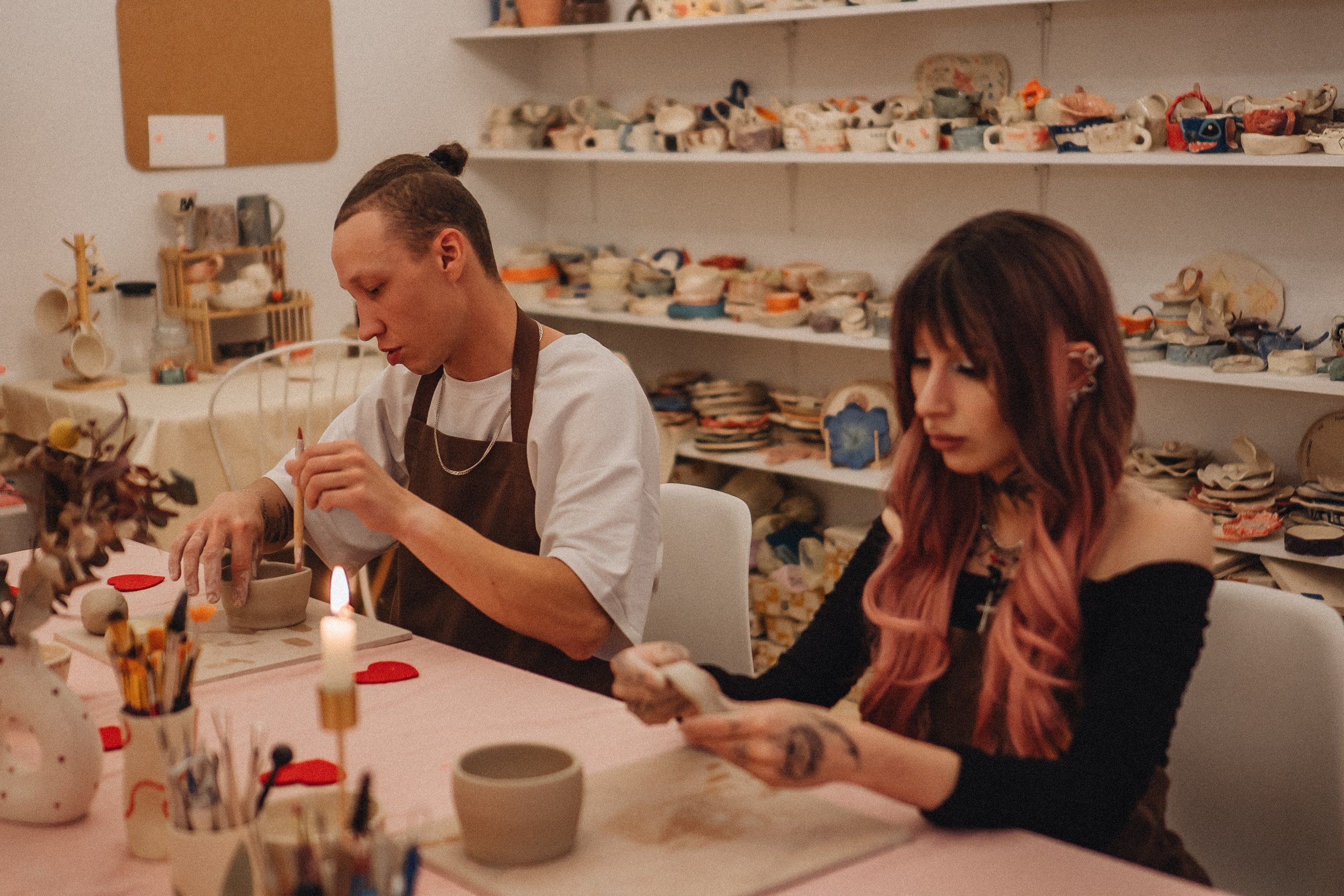 СВИДАНИЕ В ГОНЧАРНОЙ МАСТЕРСКОЙ. Профессиональный фотограф, Санкт-Петербург — Виктория Богомолова