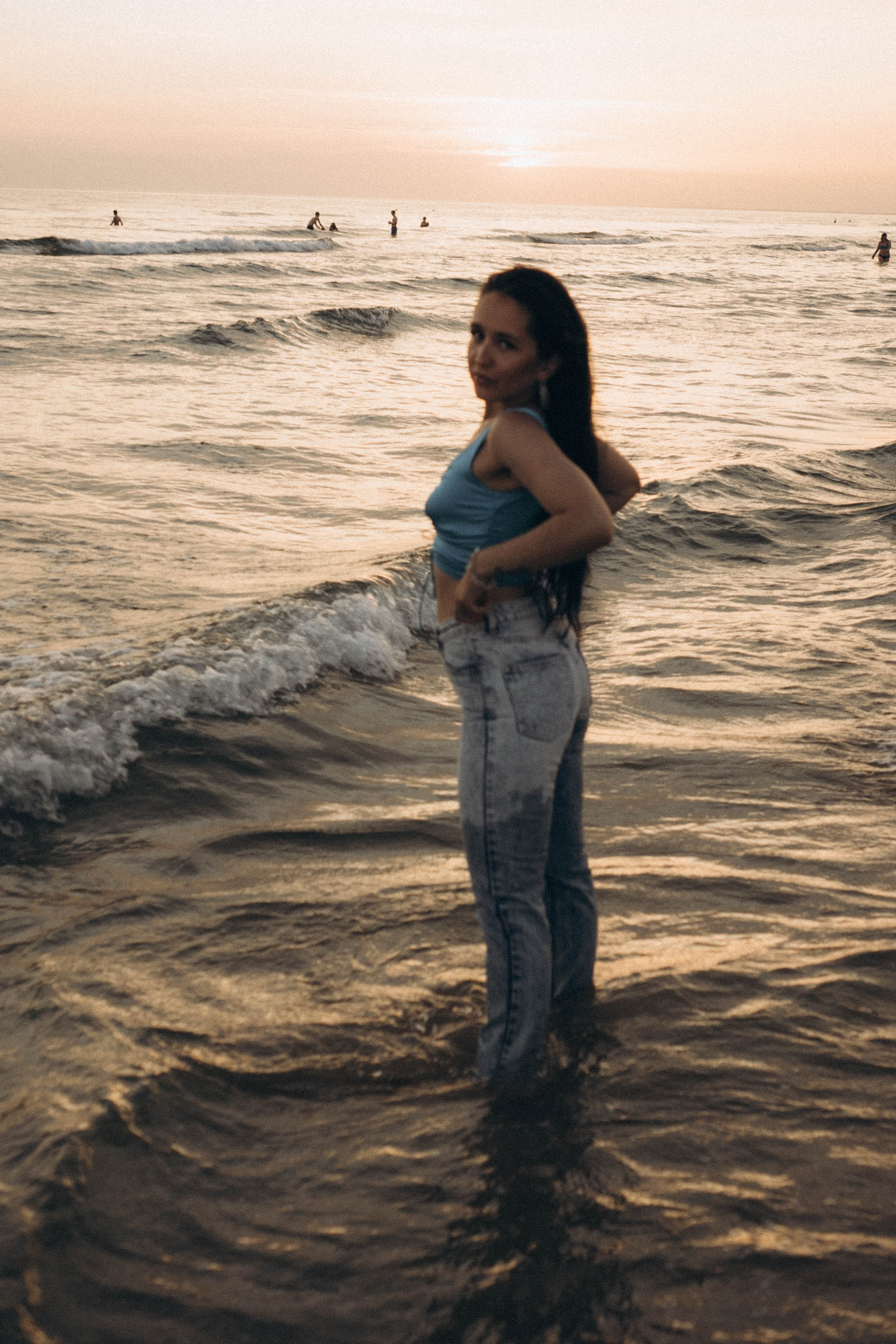 Июльский вечер на берегу черного моря. Профессиональный фотограф, Санкт-Петербург — Виктория Богомолова