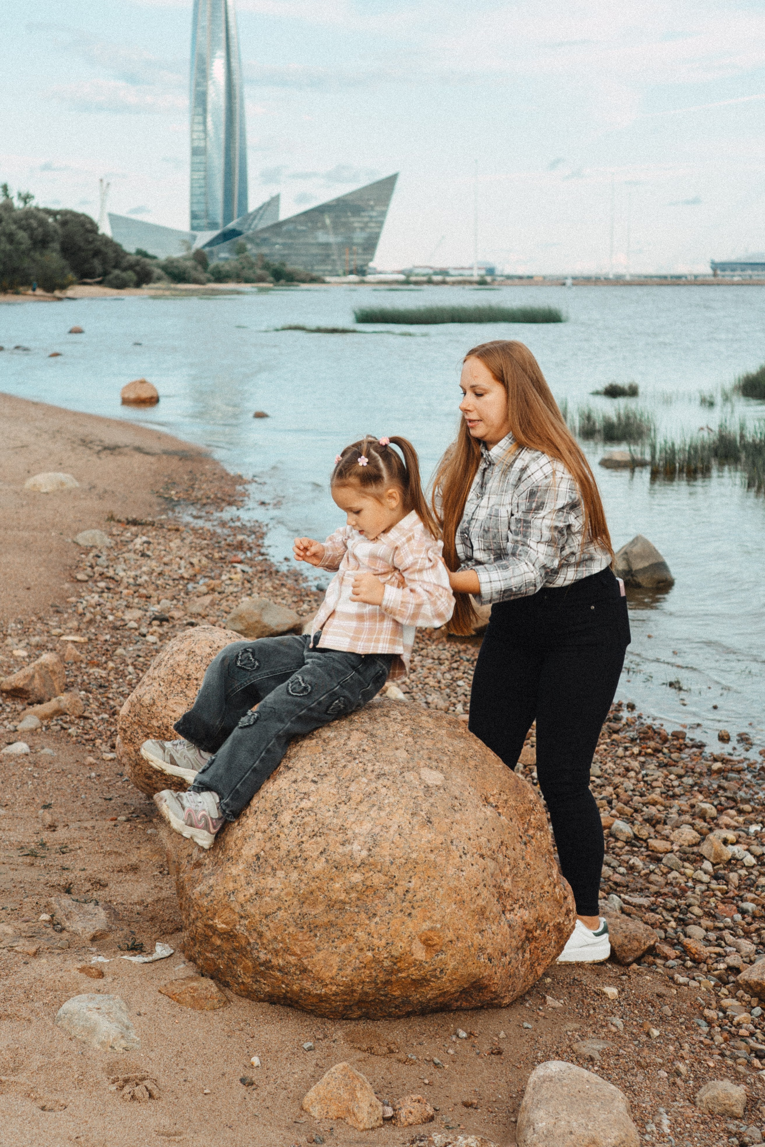 МАМА И ДОЧКА НА ФИНСКОМ ЗАЛИВЕ. Профессиональный фотограф, Санкт-Петербург — Виктория Богомолова