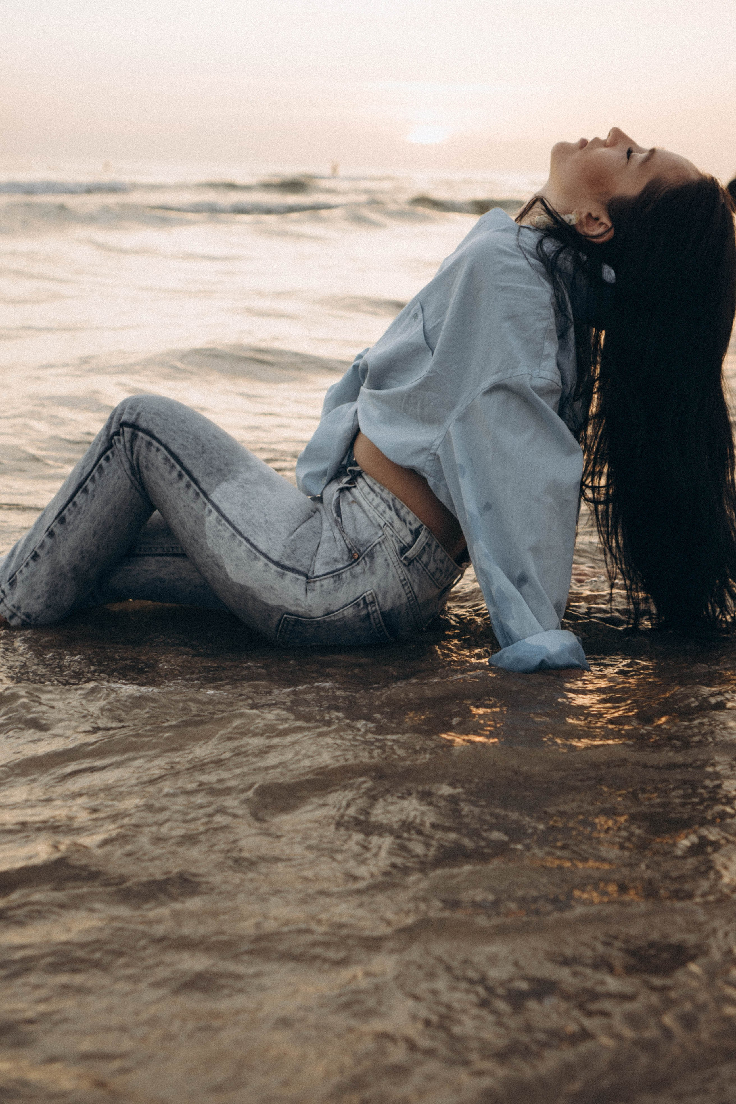 Июльский вечер на берегу черного моря. Профессиональный фотограф, Санкт-Петербург — Виктория Богомолова