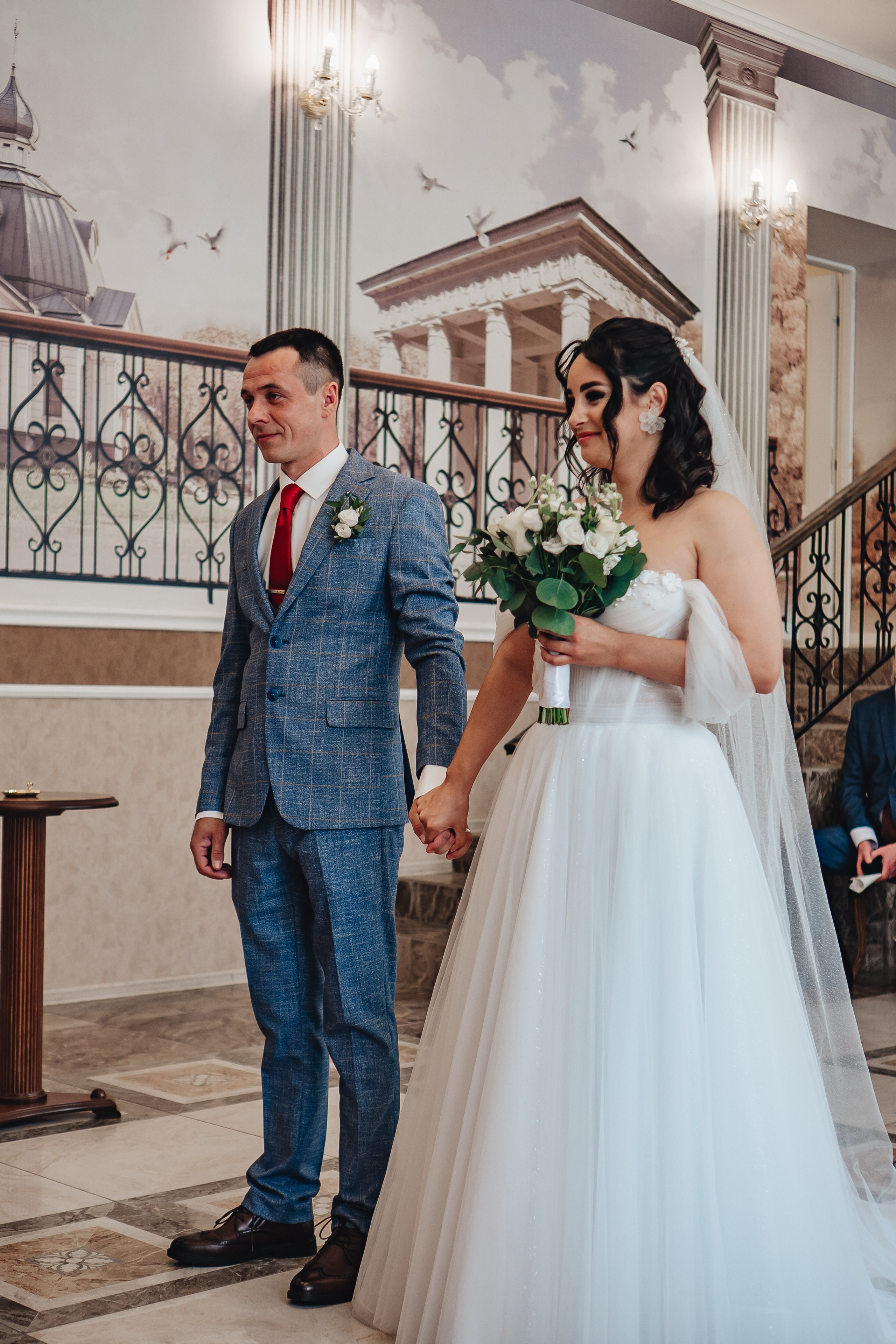 СВАДЕБНАЯ СЬЕМКА В ЗАГСЕ НА МОСКОВСКОМ ПРОСПЕКТЕ. Профессиональный фотограф, Санкт-Петербург — Виктория Богомолова