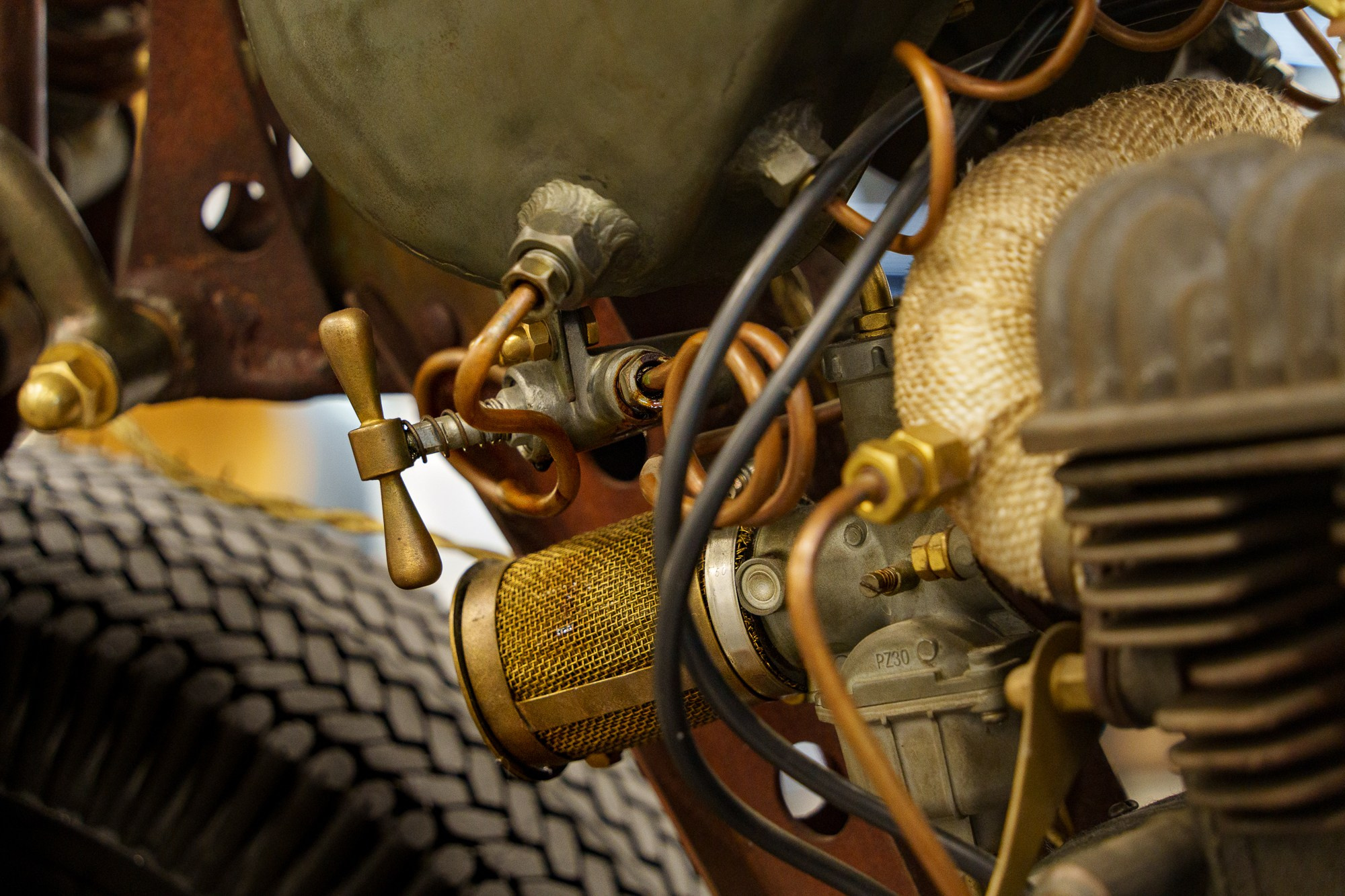 Кастомный стимпанк байк. Фотограф в Москве Денис Курашев