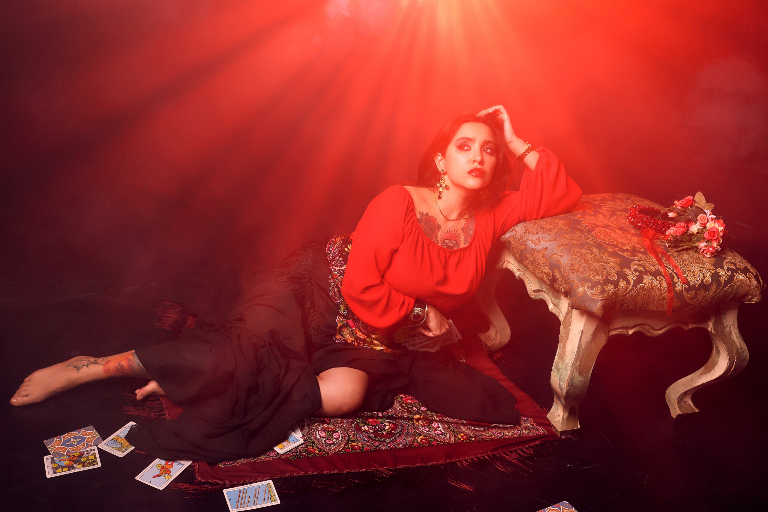 Фотосессия в цыганском образе