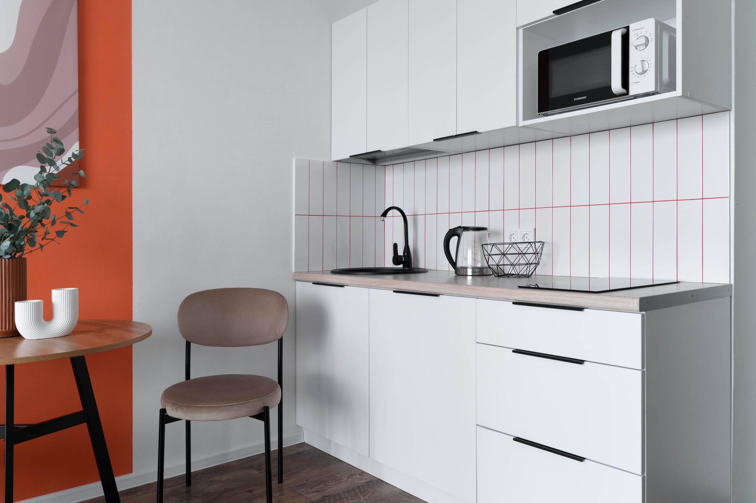 Съемка студии для посуточной аренды ЖК «Подсолнухи». Интерьерный фотограф в Ярославле. Вероника Лазыкина