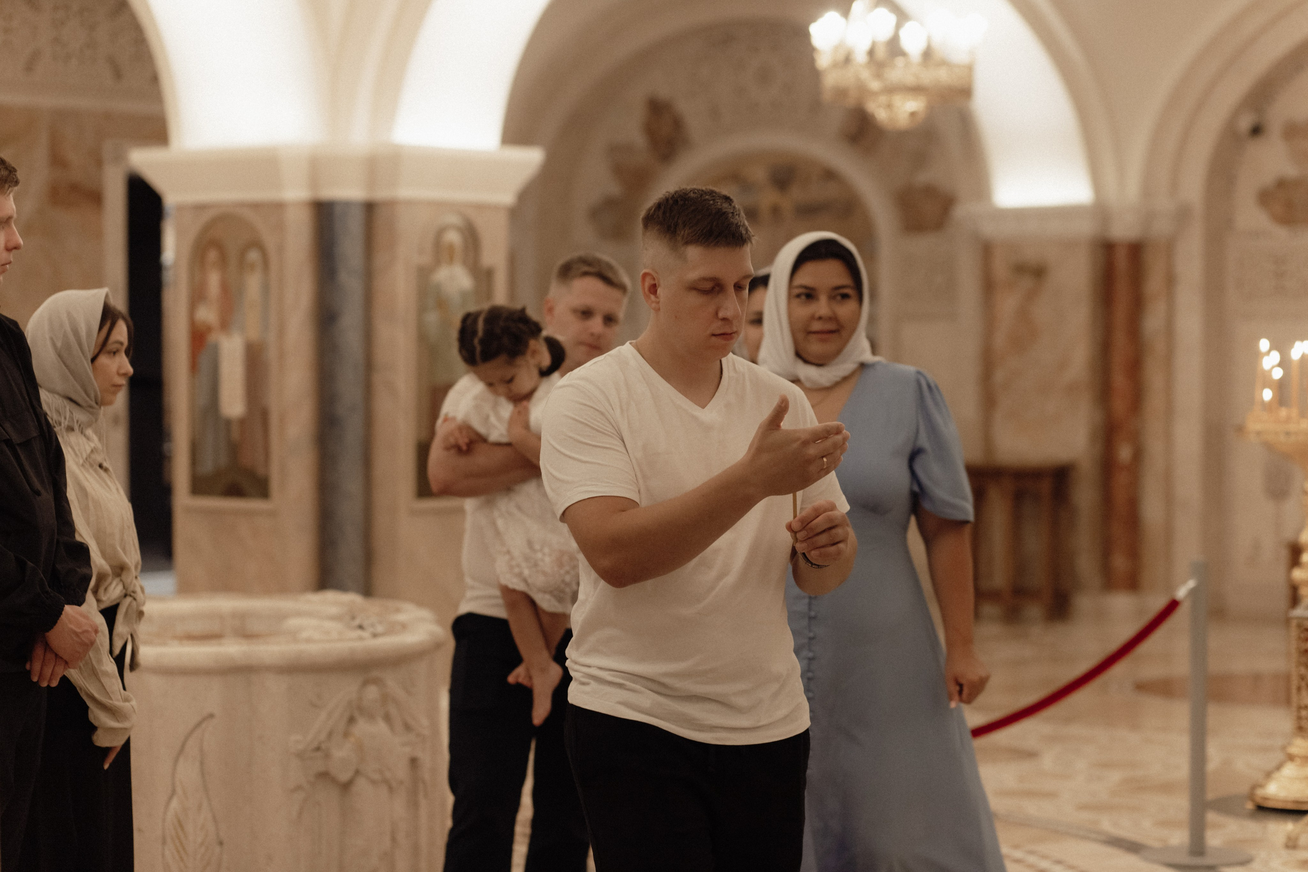 Крещение Киры. Семейный и свадебный фотограф в Челябинске Мария Леонтьева