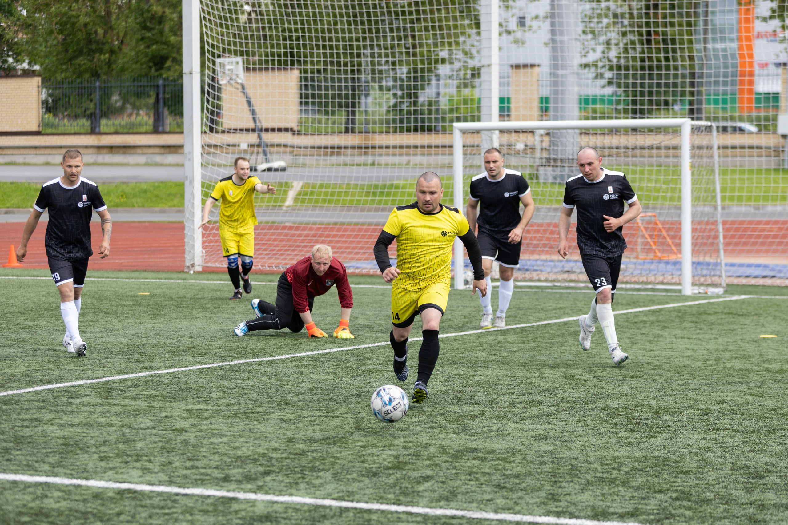 Летняя спартакиада «Росссети». Снимаю съемки