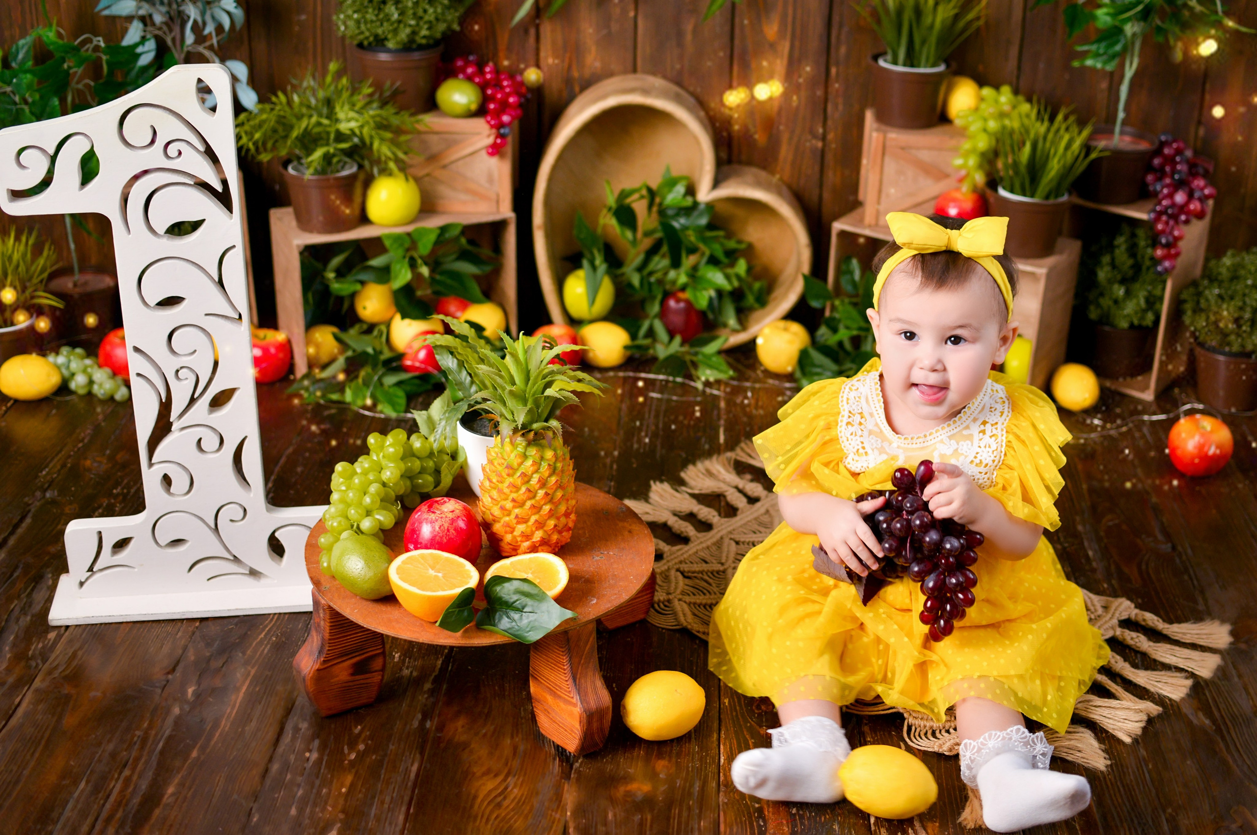 Фотосессия на годик Краснодар годовасие. Фотограф новорожденных Краснодар Малышенко Надежда