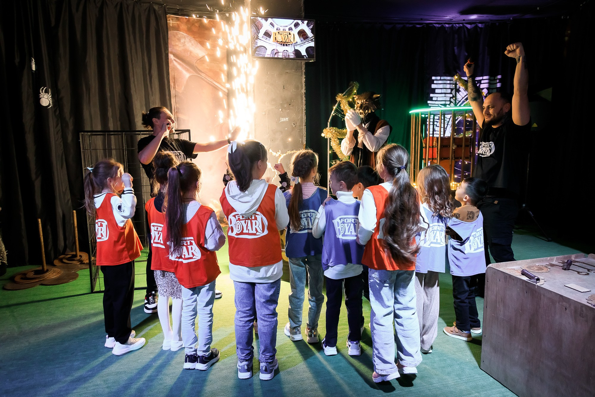 Фотосъемка детского дня рождения на квесте. Фотограф в Саратове Ольга Мазлова