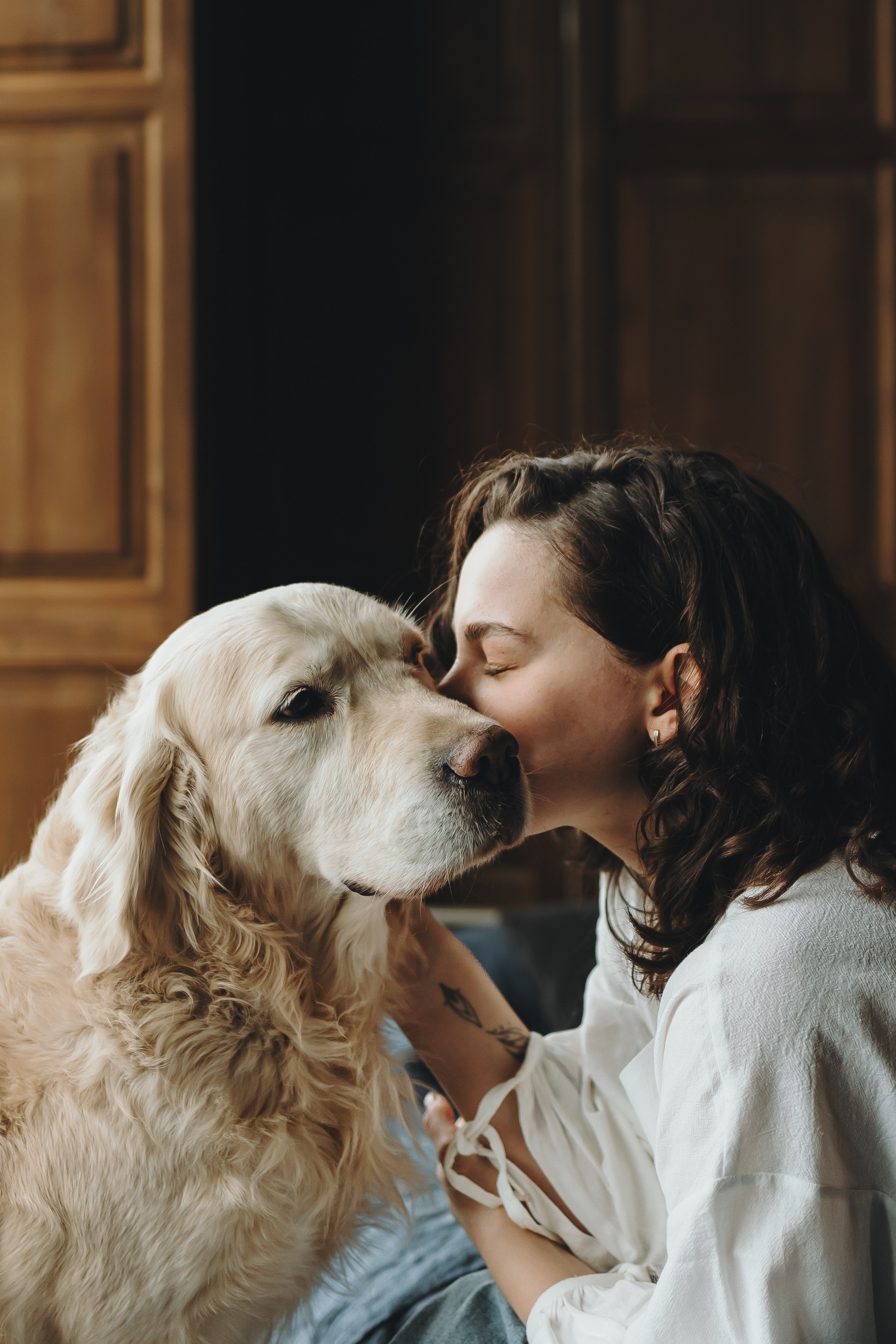 Настя, Арчи и Арагон. Фотограф-анималист в Санкт-Петербурге Алина Яхонт