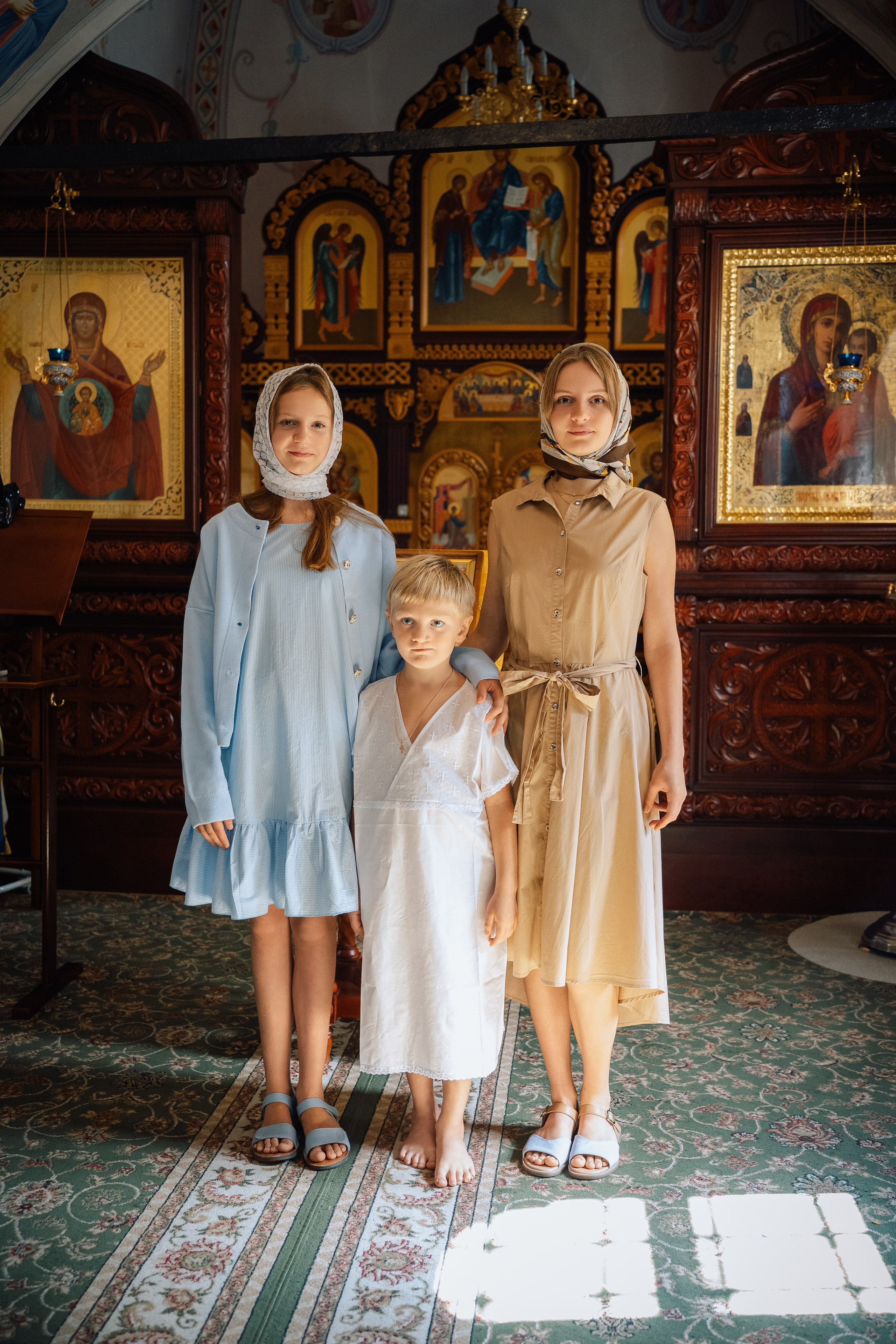 Крещение Марка. Фотограф Казакова Анастасия