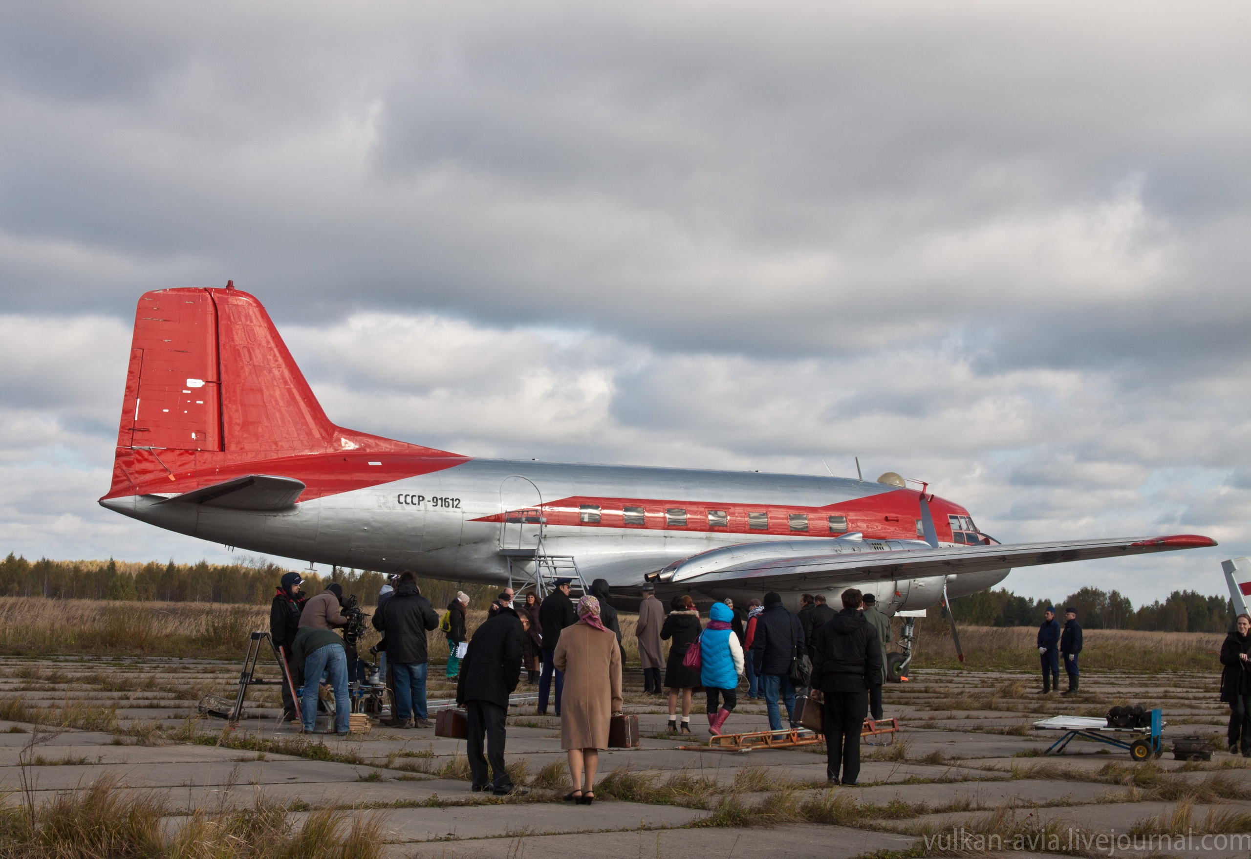 Ил-14Т «Пингвин» в сериале «Палач» режиссёр Вячеслав Никифоров (2014г). Авиационная техника для кино, рекламы и фотосессий