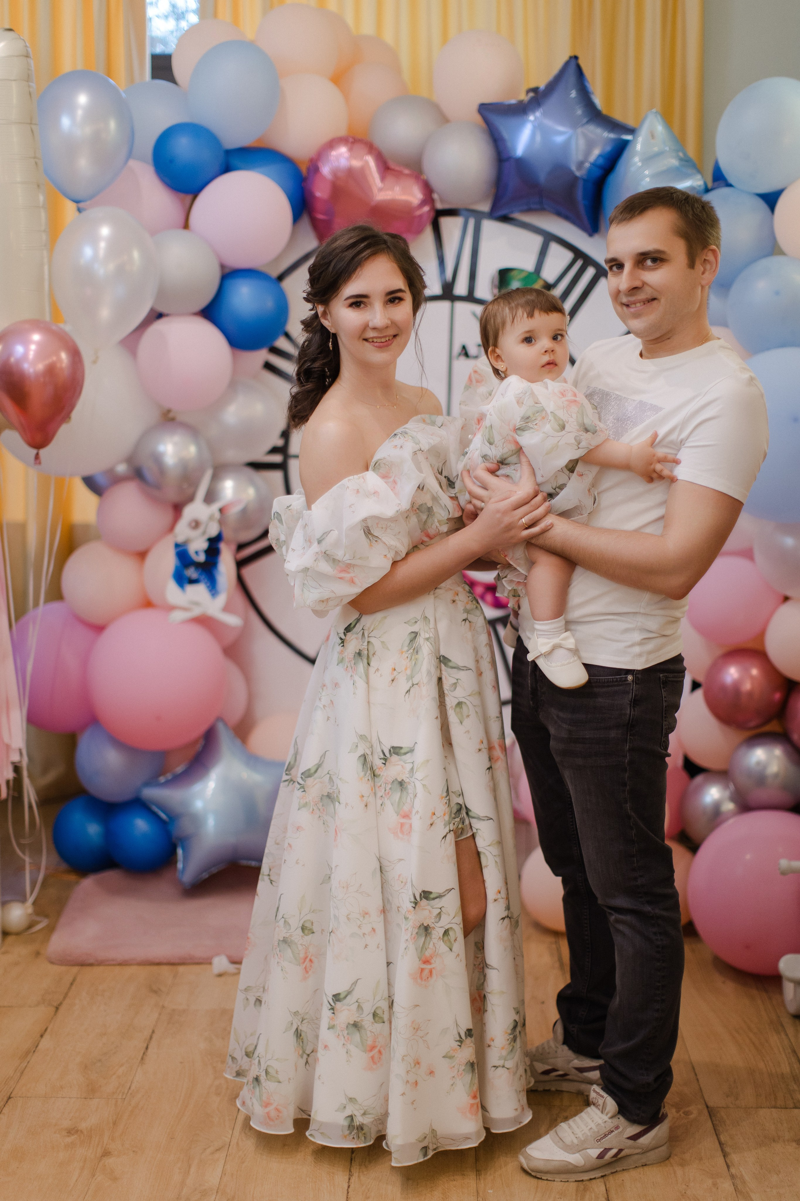 День рождения 1 год. Семейный и детский фотограф в Москве Кузьмина Мария