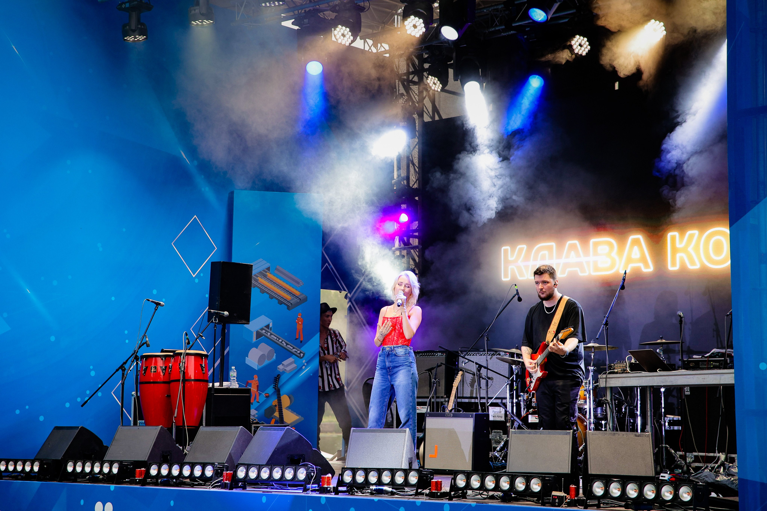 Backstage Чиж и Клава Кока. Фотограф Юрий Клим | Москва
