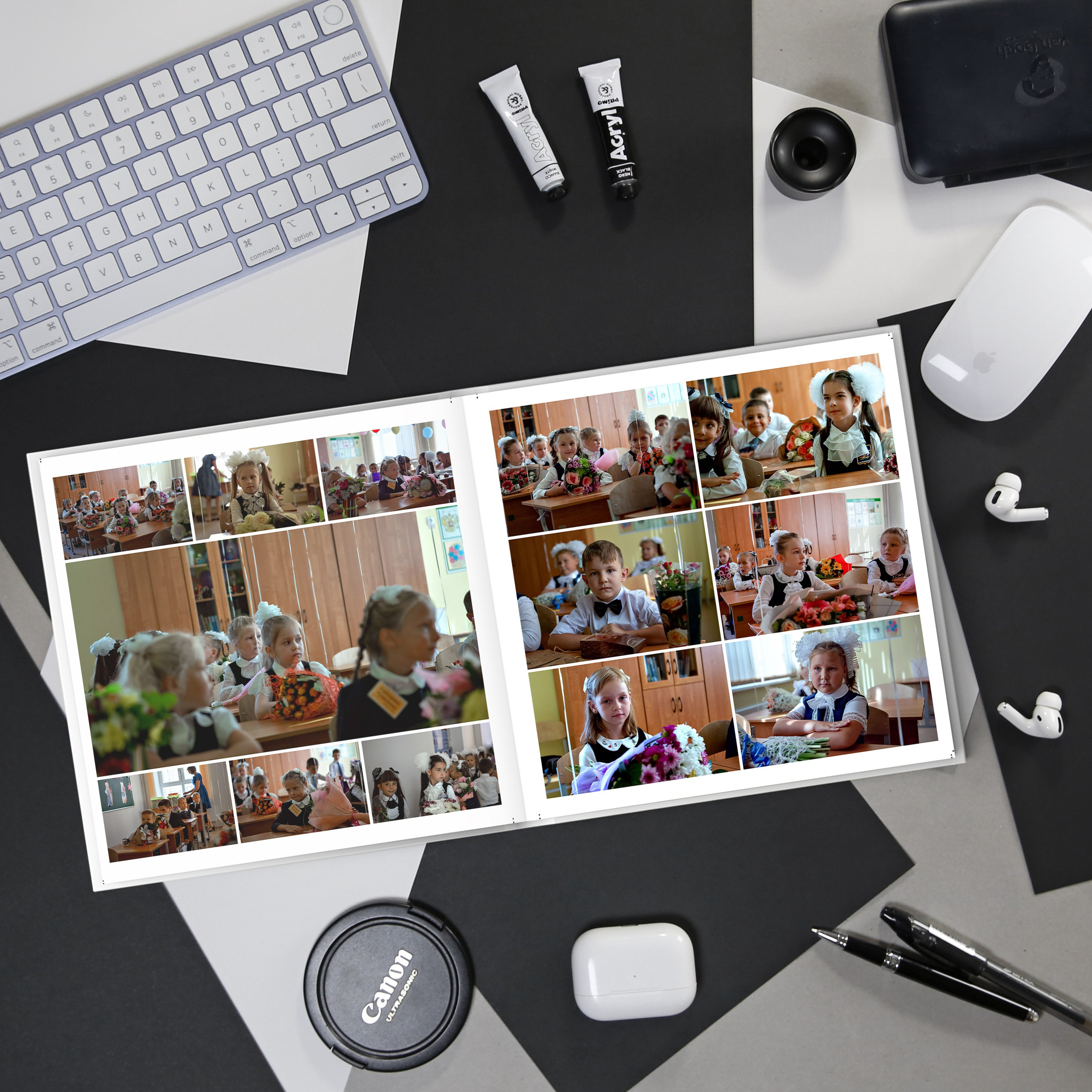 Оформления альбома учителю