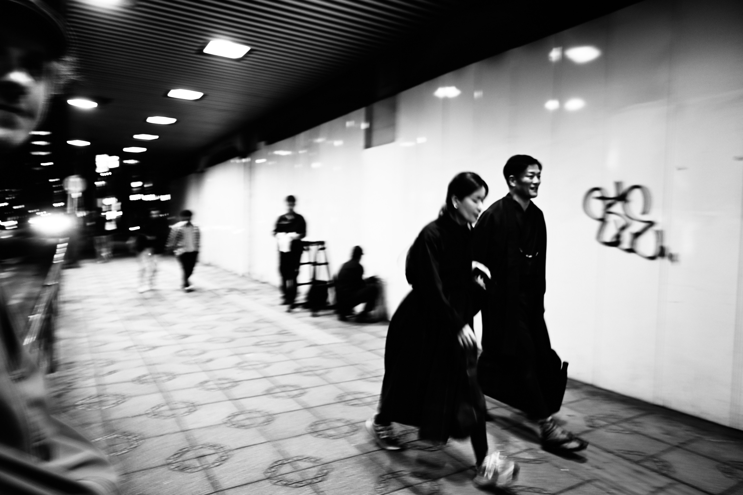 Tokyo night street. Iraogo