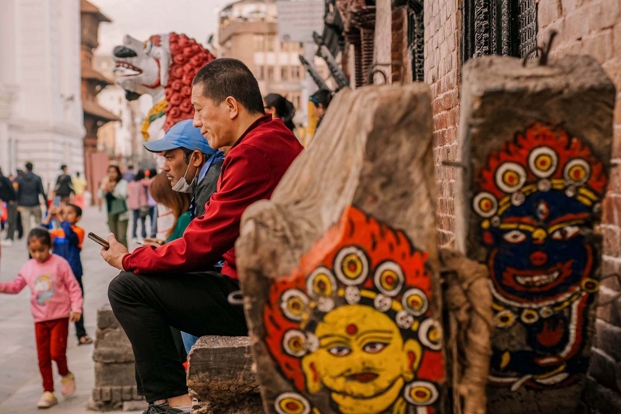 Kathmandu street. Iraogo
