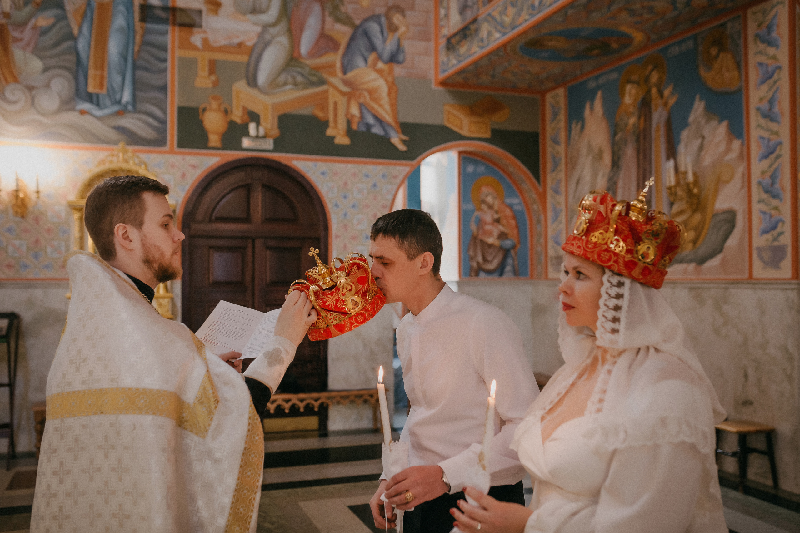 Венчание Александра & Ольги. Храм Никольский. Семейный фотограф в Сургуте