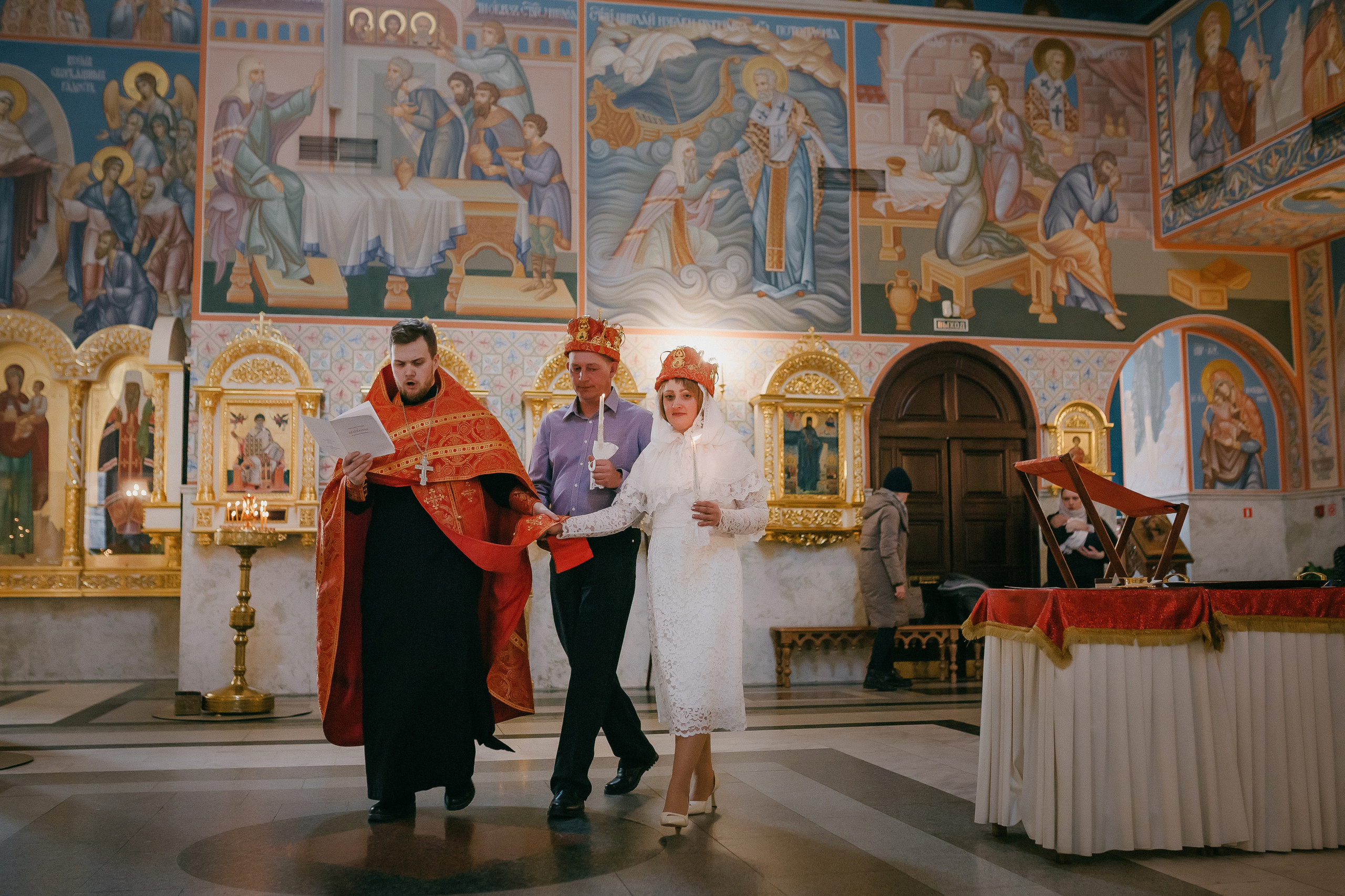 Венчание Анны & Вячеслава. Храм Никольский. Семейный фотограф в Сургуте