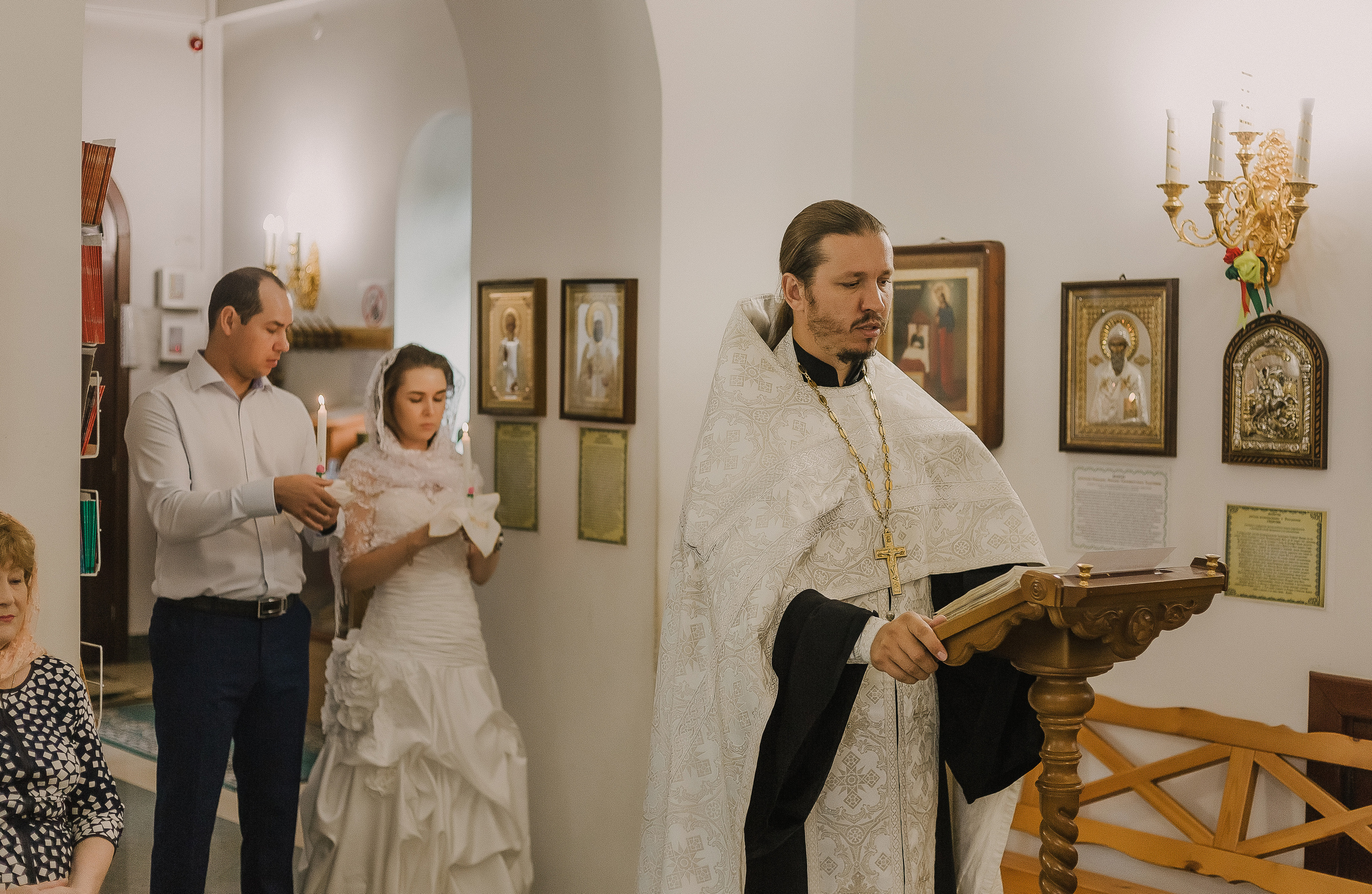 Венчание Екатерины & Владимира. Храм Симеона Верхотурского п.Барсово. Семейный фотограф в Сургуте