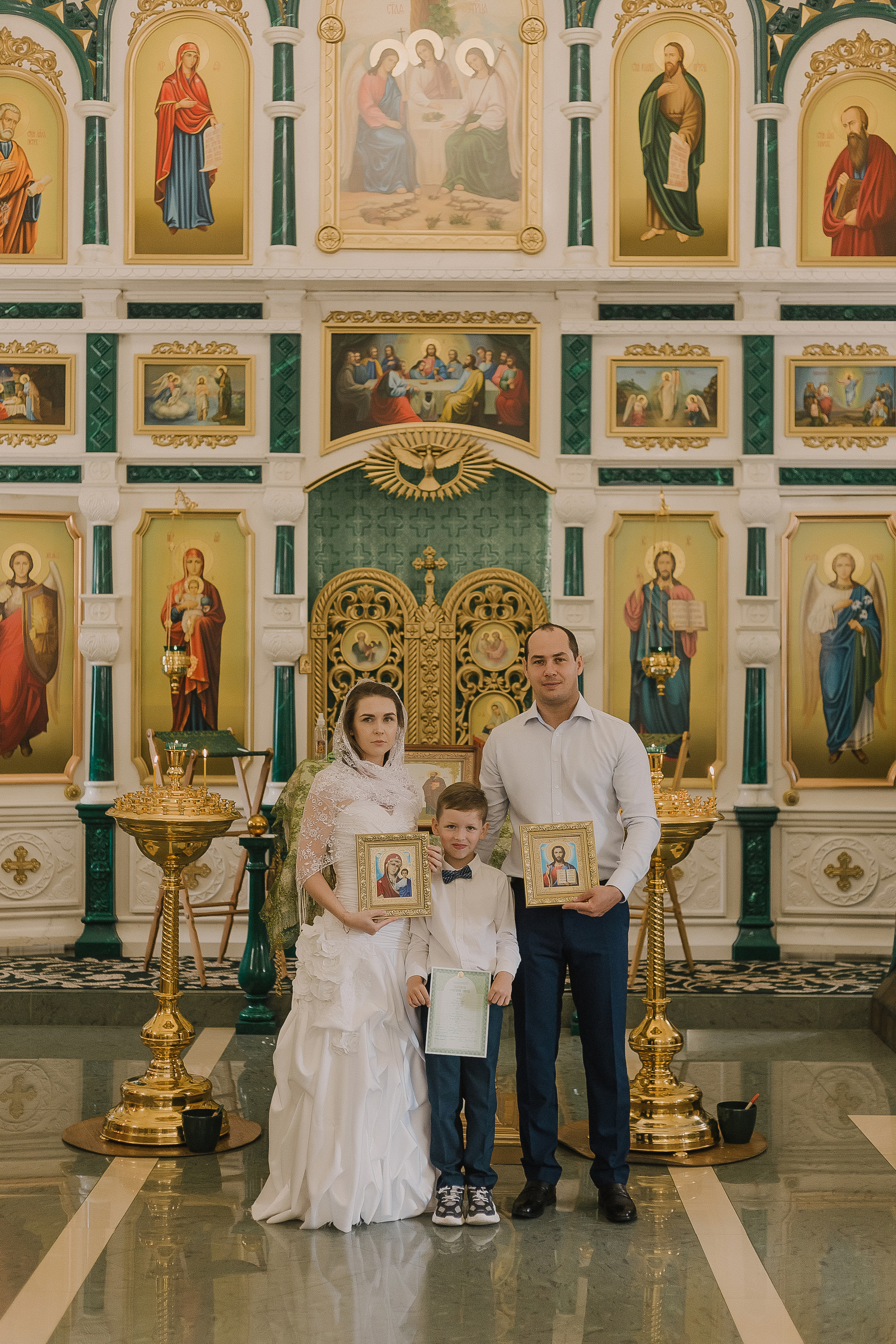 Венчание Екатерины & Владимира. Храм Симеона Верхотурского п.Барсово. Семейный фотограф в Сургуте