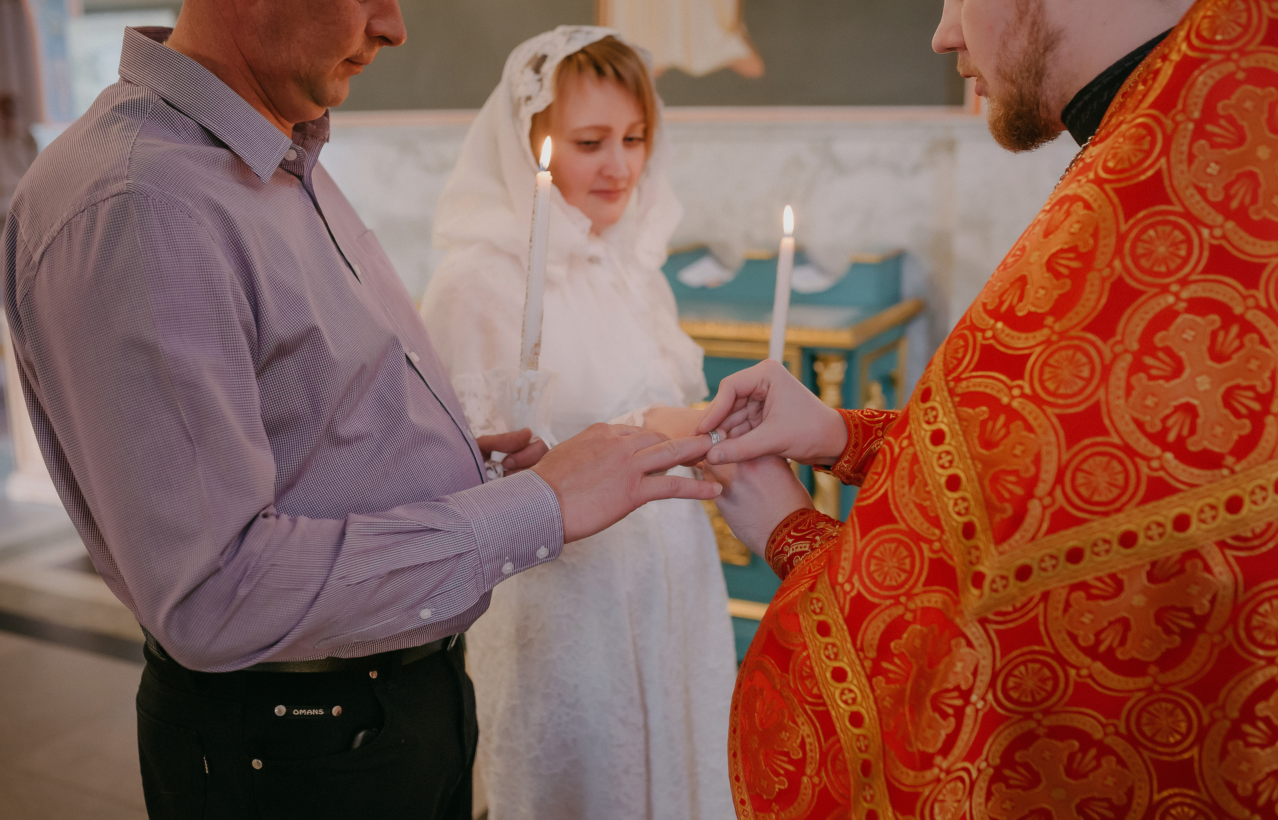 Венчание Анны & Вячеслава. Храм Никольский. Семейный фотограф в Сургуте