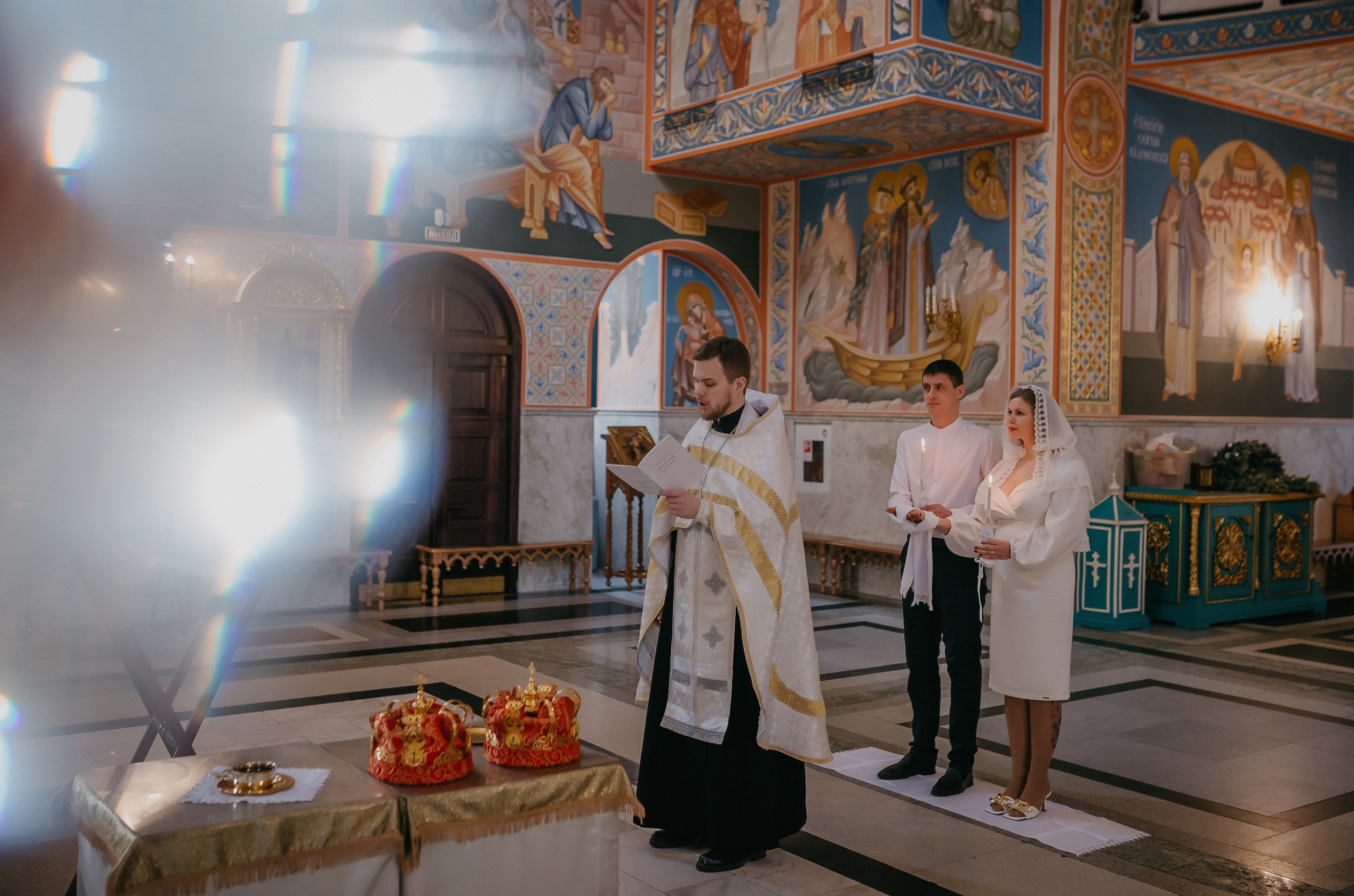 Венчание Александра & Ольги. Храм Никольский. Семейный фотограф в Сургуте