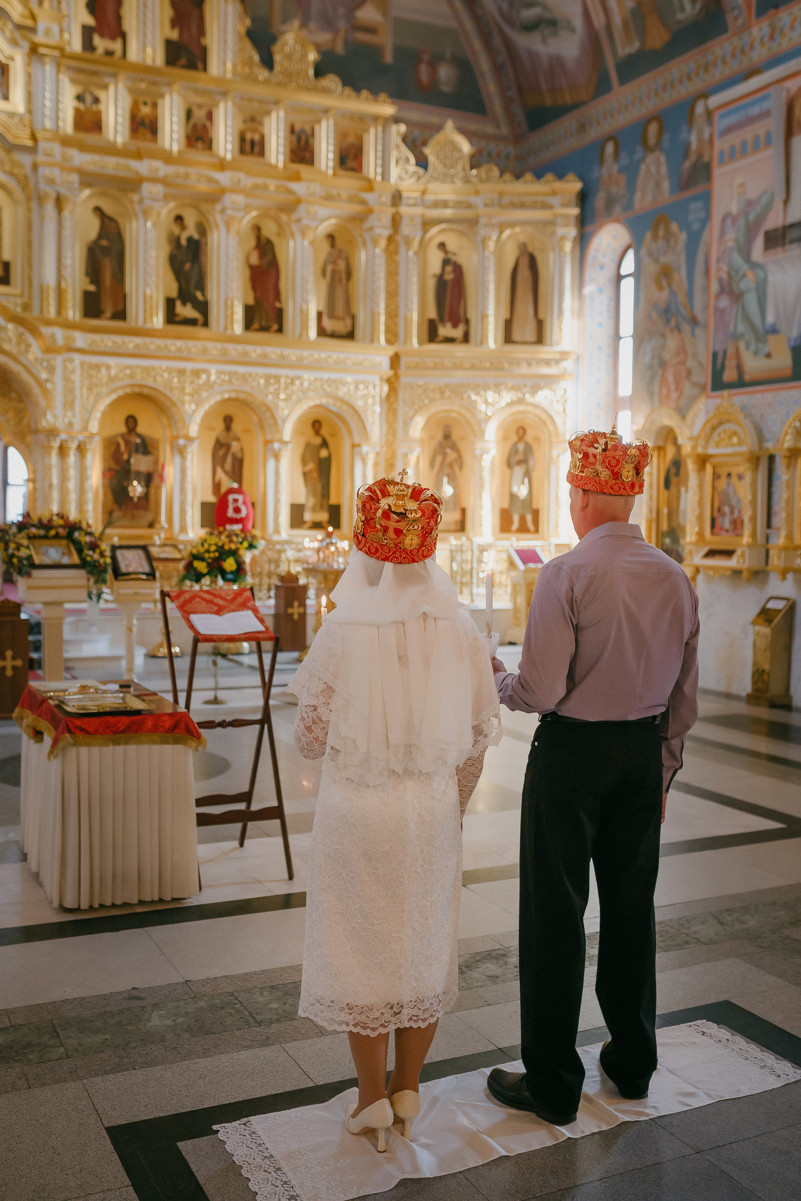 Венчание Анны & Вячеслава. Храм Никольский. Семейный фотограф в Сургуте