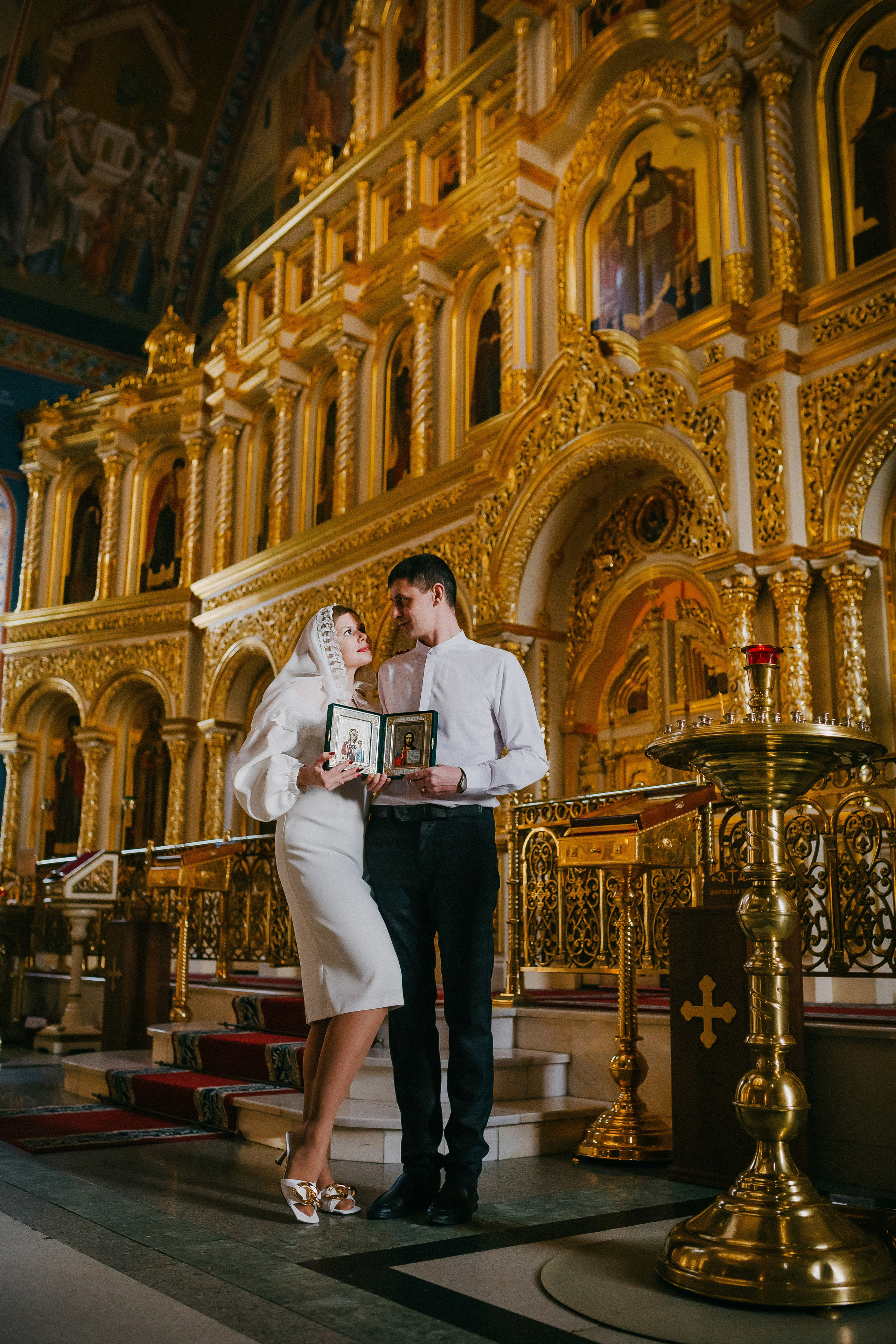 Венчание Александра & Ольги. Храм Никольский. Семейный фотограф в Сургуте