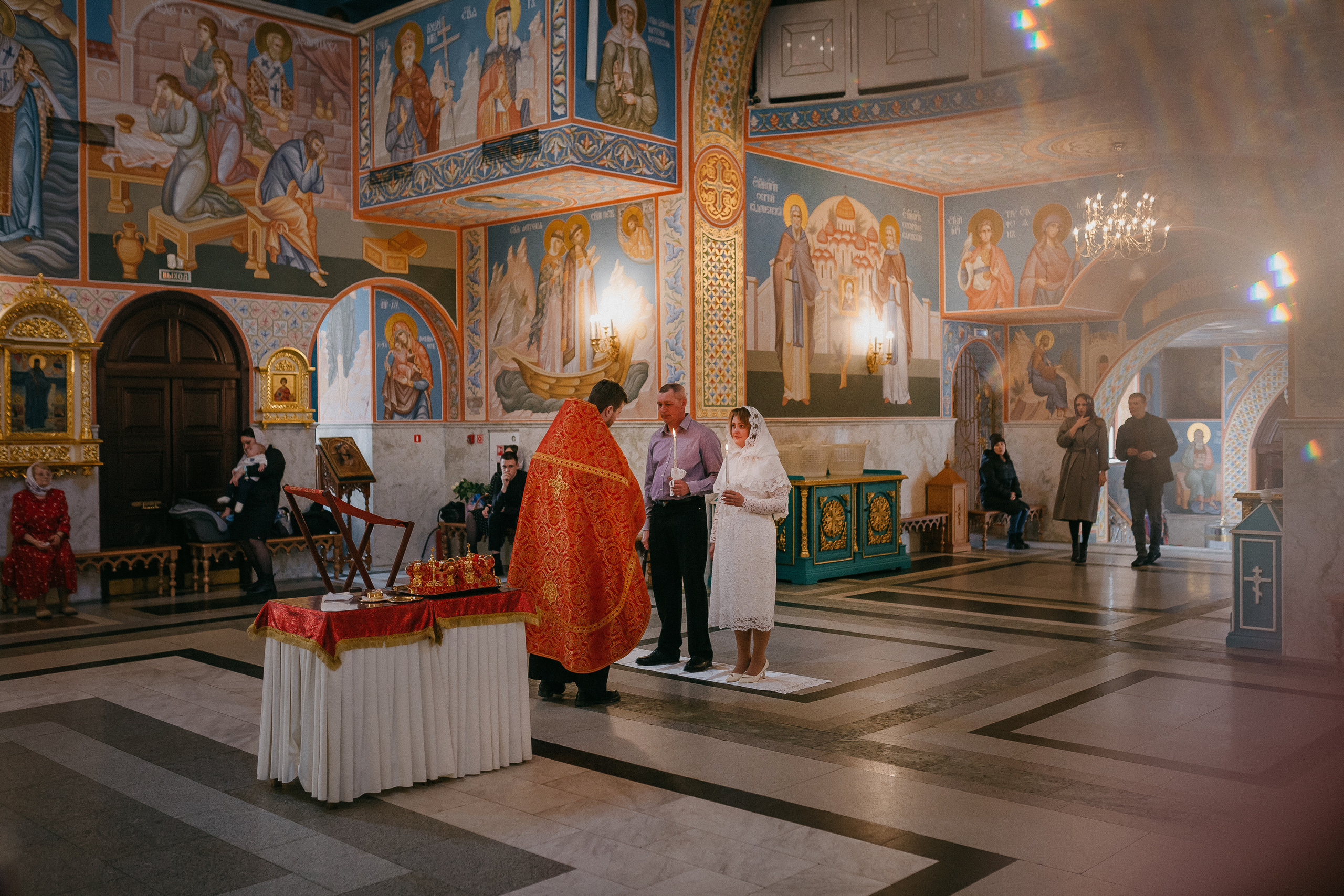 Венчание Анны & Вячеслава. Храм Никольский. Семейный фотограф в Сургуте