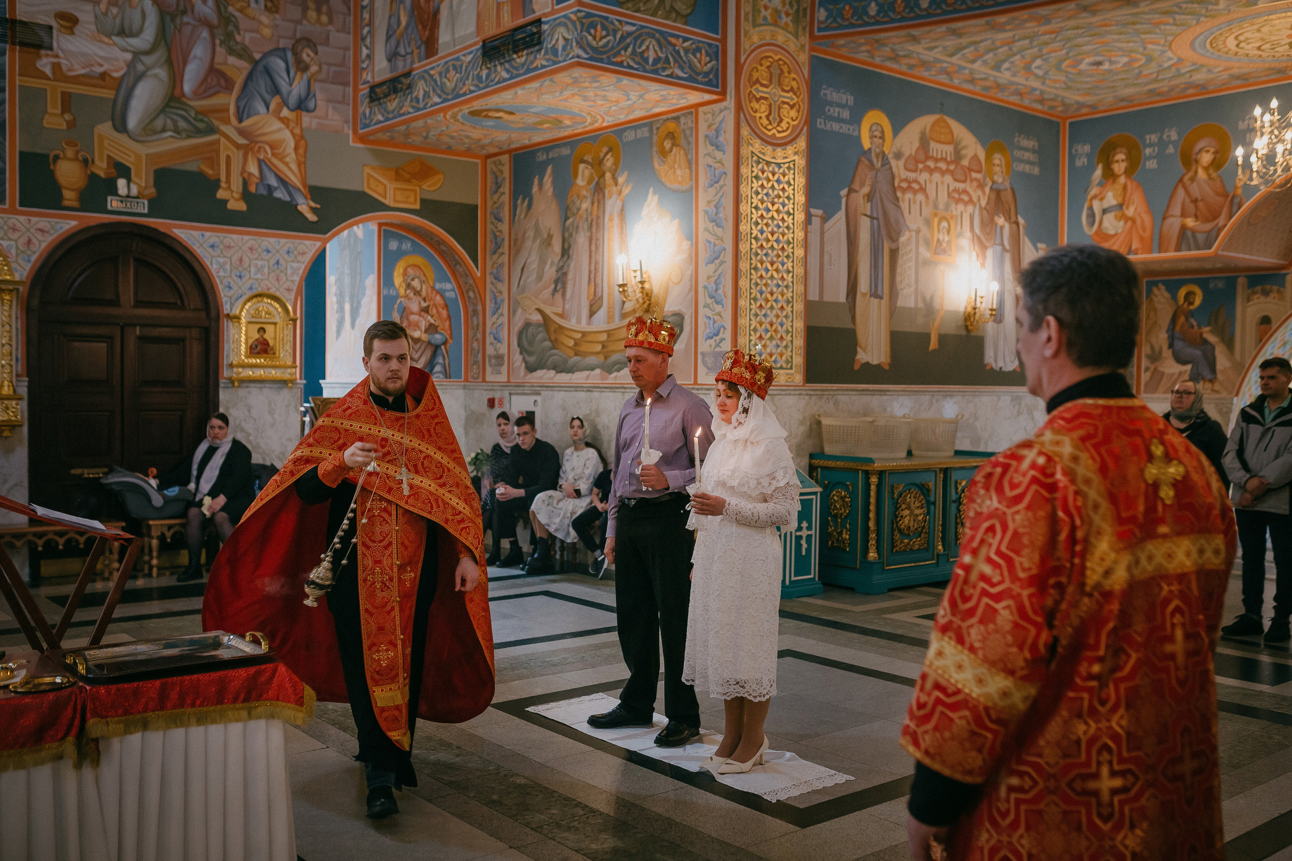 Венчание Анны & Вячеслава. Храм Никольский. Семейный фотограф в Сургуте