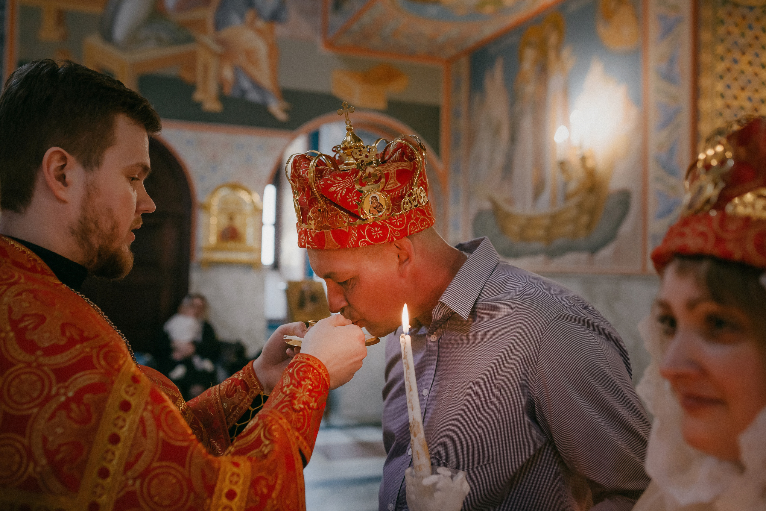 Венчание Анны & Вячеслава. Храм Никольский. Семейный фотограф в Сургуте