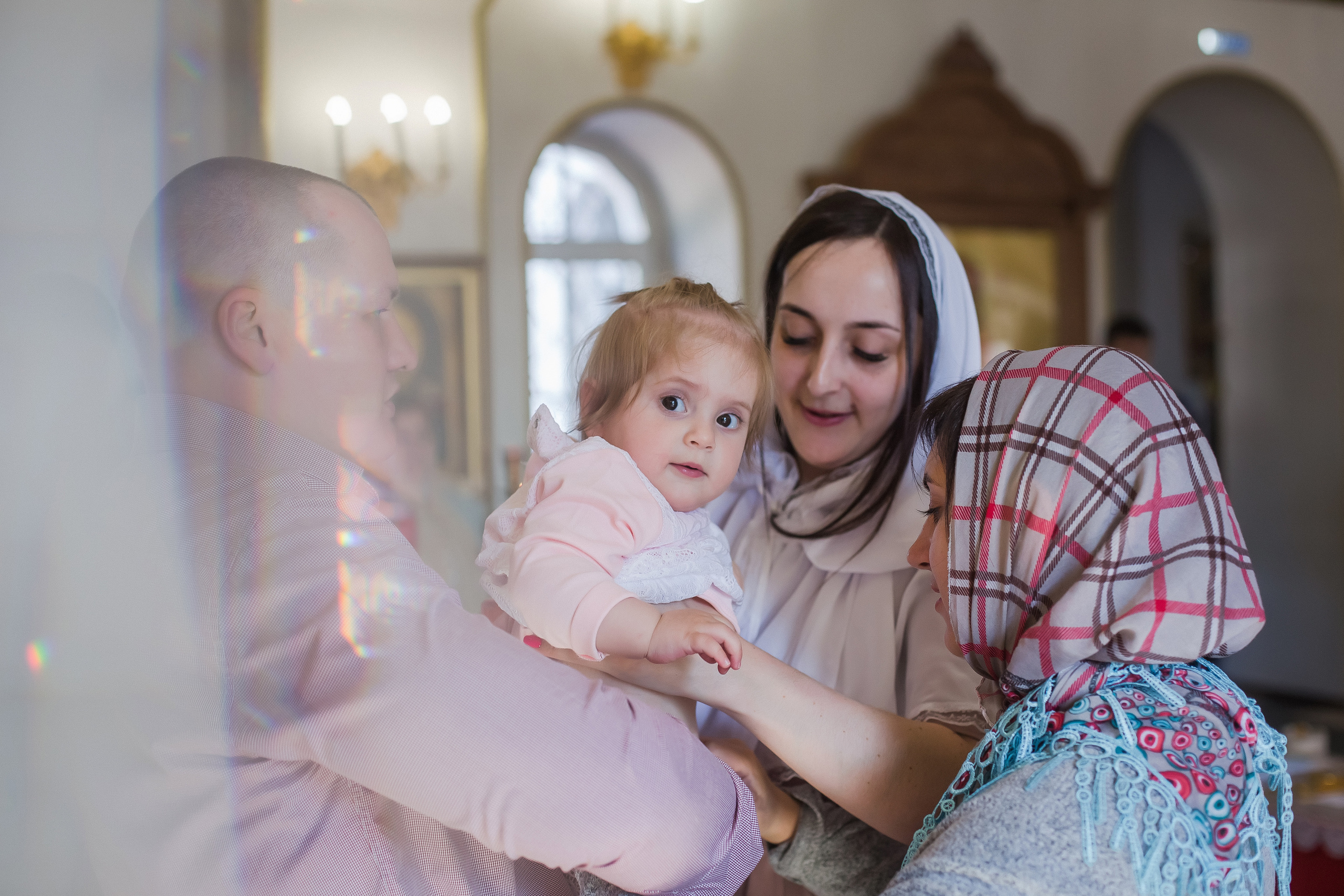 Крещение Ариши. Храм Александра Невского. Семейный фотограф в Сургуте