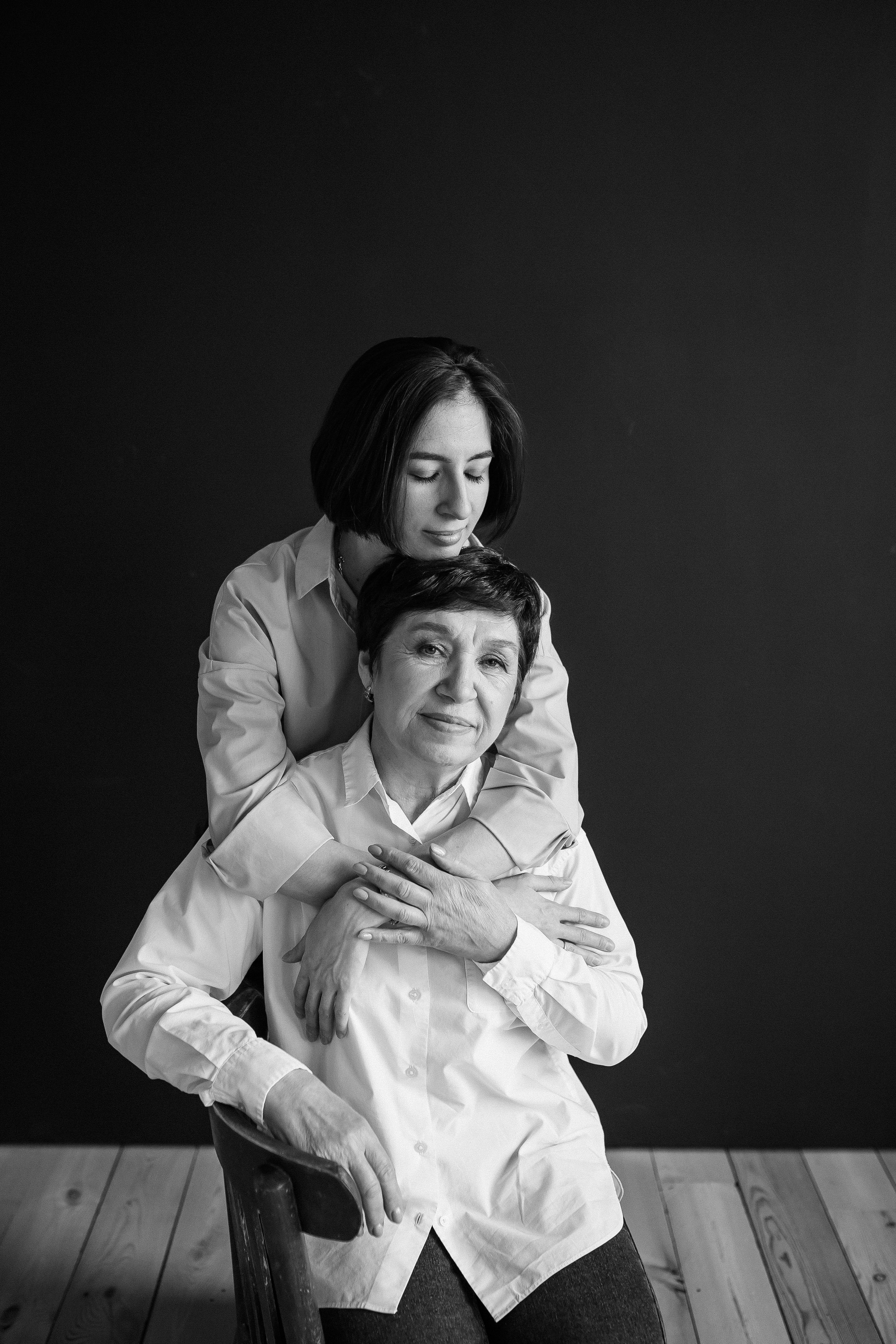 Анастасия с самыми близкими. Семейный фотограф в Сургуте